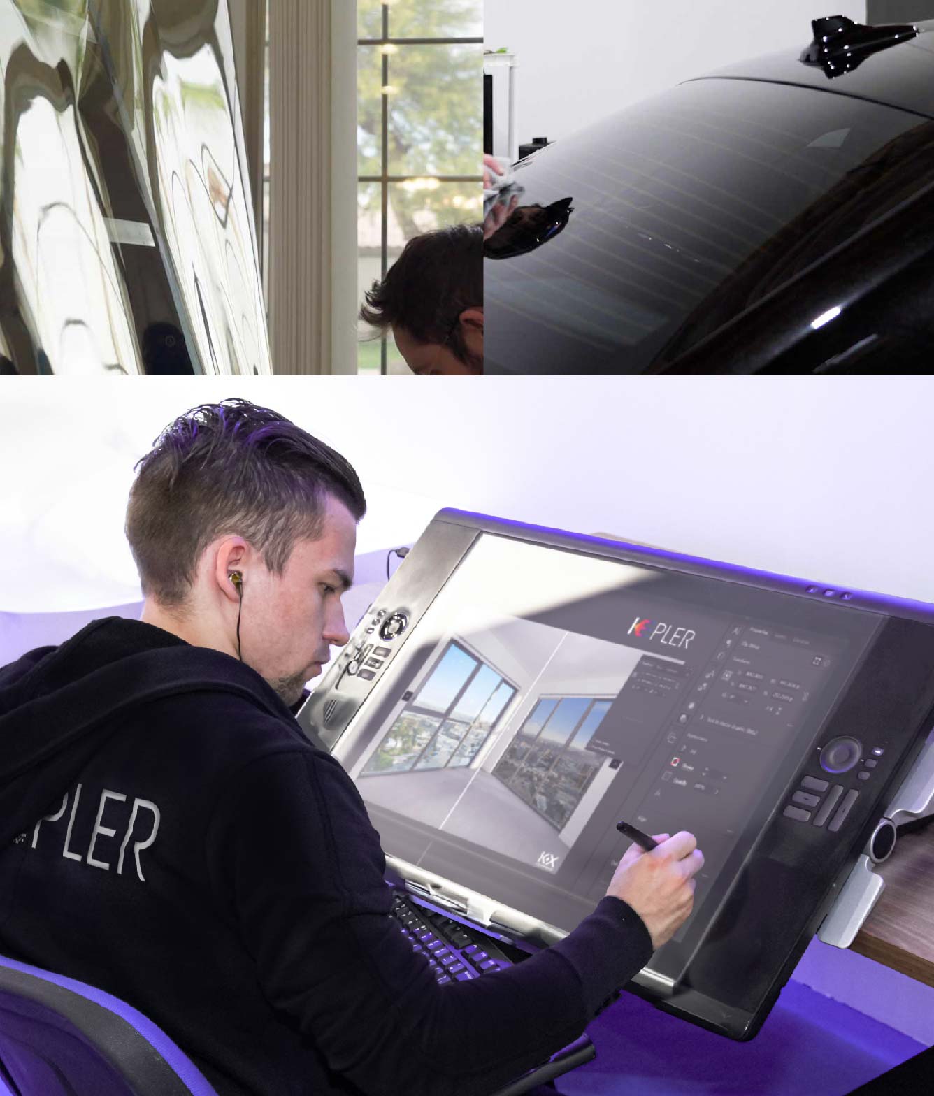 Kepler Specialist Performing Commercial Window Tinting in Dickinson Dickinson