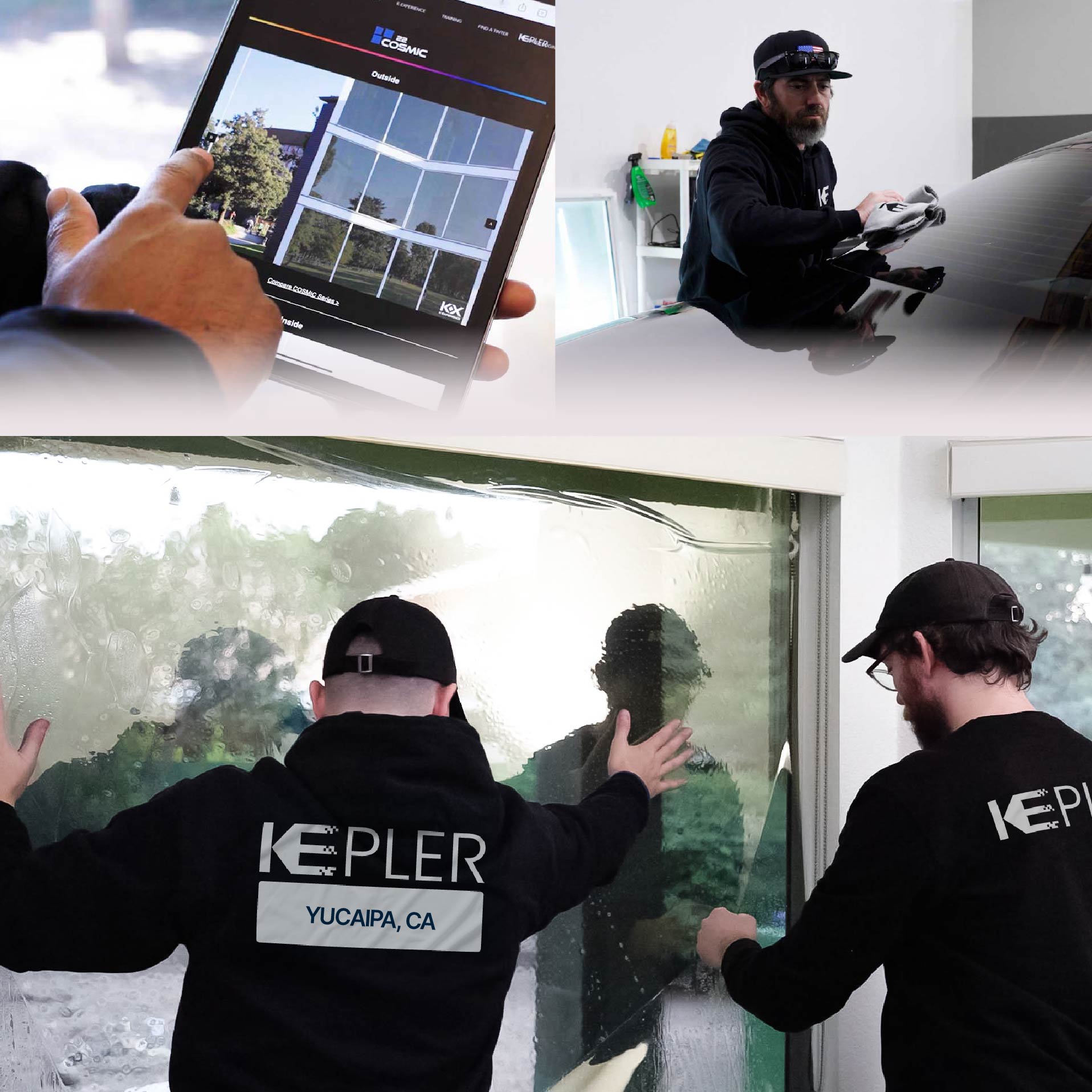 Kepler Specialist Performing Commercial Window Tinting in Yucaipa Yucaipa