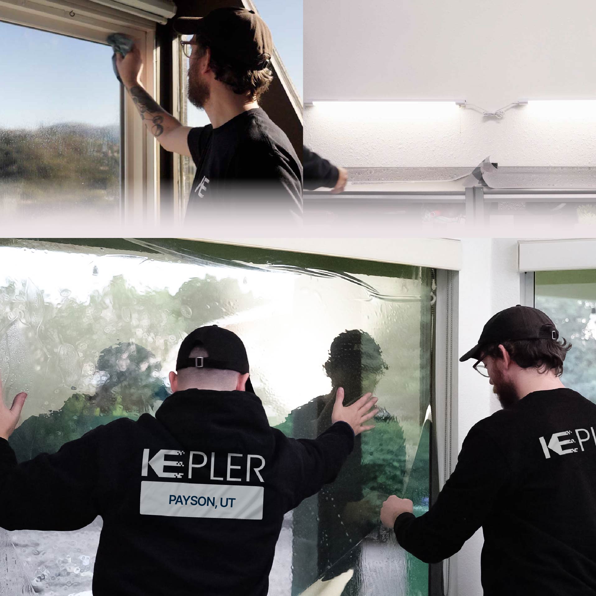 Kepler Specialist Performing Commercial Window Tinting in Payson Payson