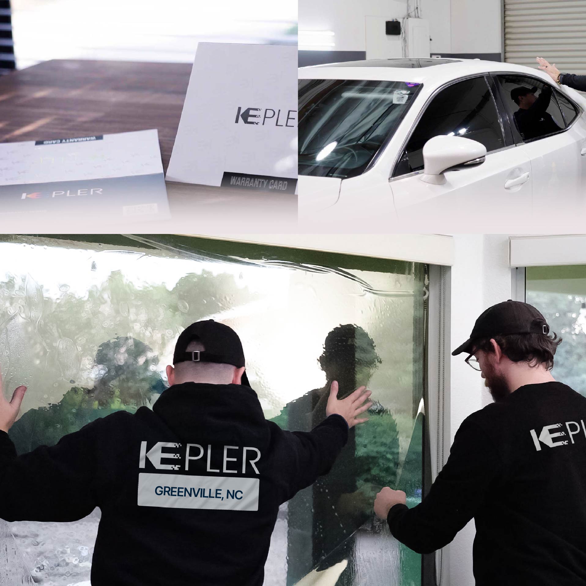 Kepler Specialist Performing Commercial Window Tinting in Greenville Greenville