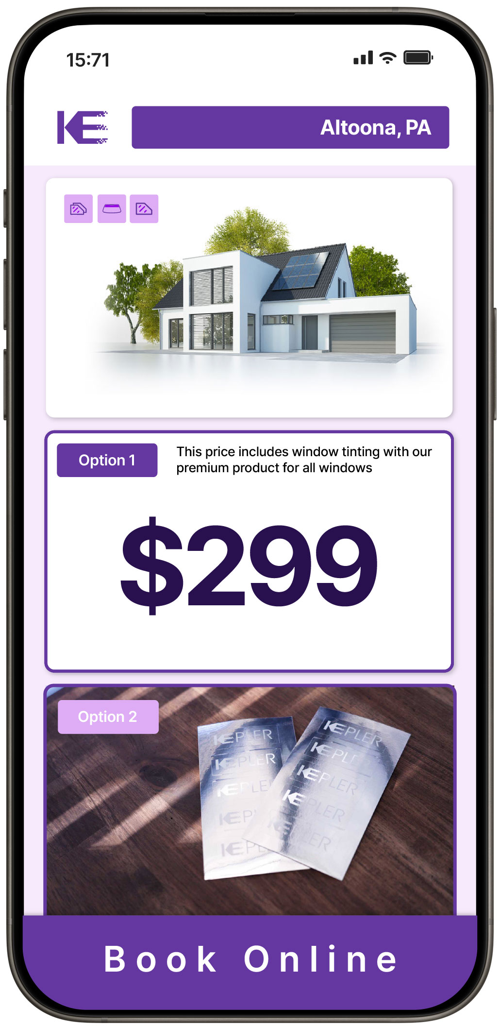 View Affordable Home Window Tinting Costs in Altoona, Pennsylvania