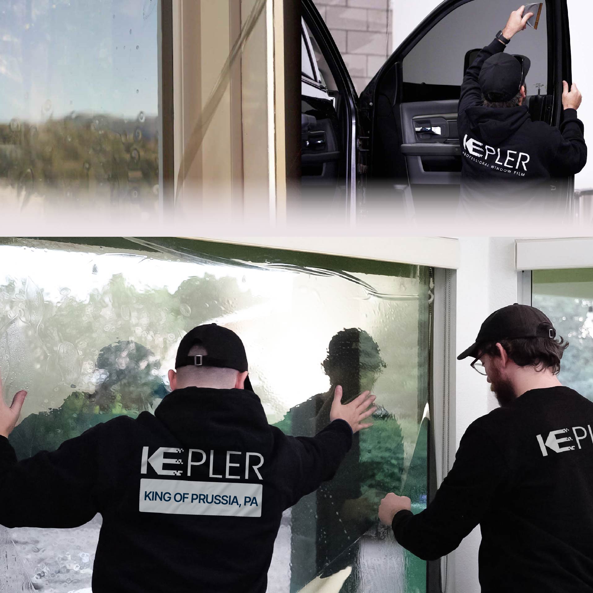 Kepler Specialist Performing Commercial Window Tinting in King of Prussia King of Prussia