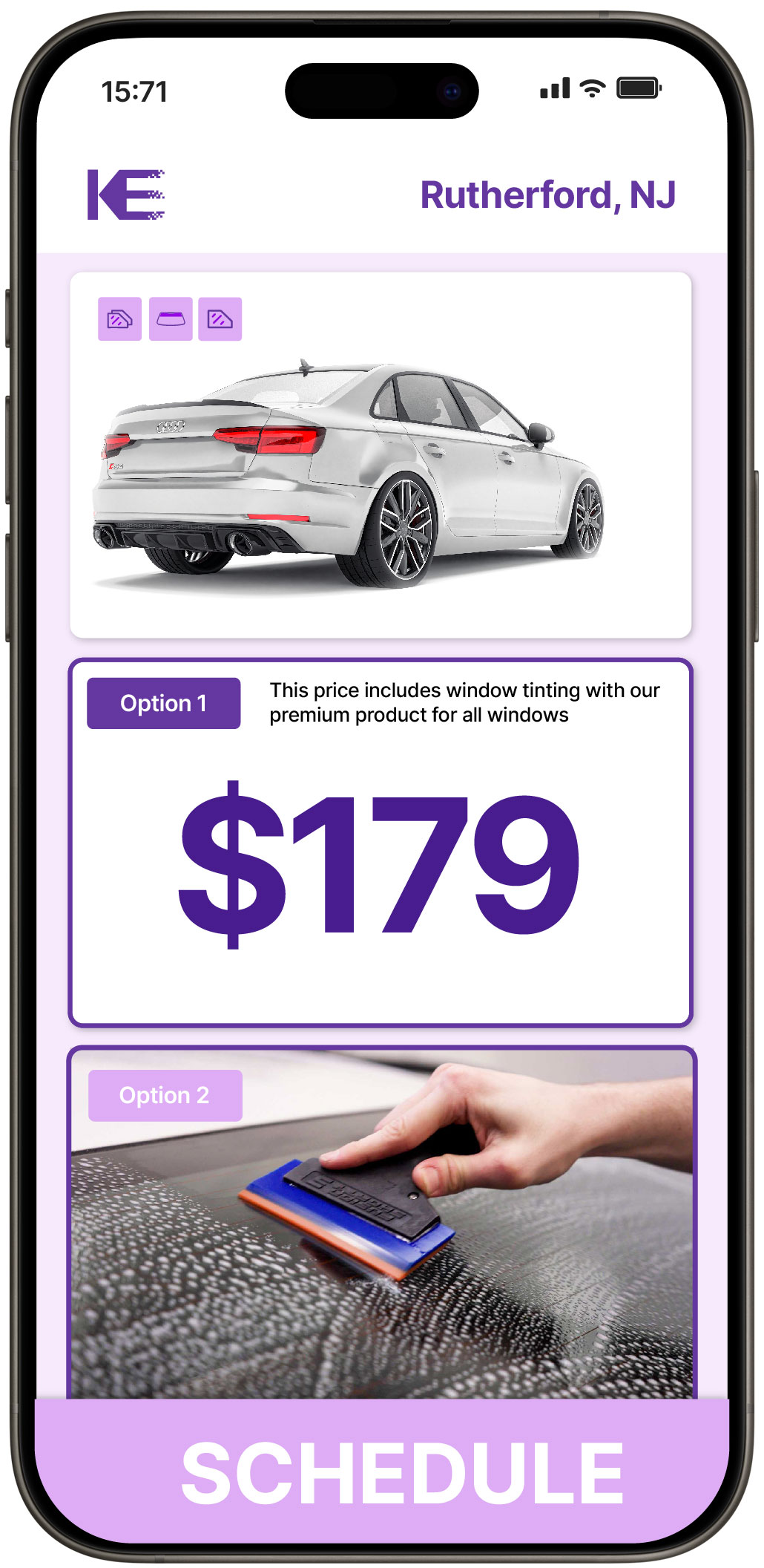 View Reasonable Car Window Tinting Prices in Rutherford, New Jersey