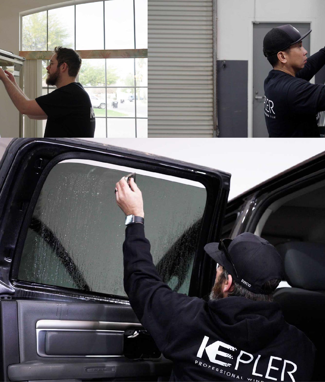 Kepler Window Tinting Specialists at Work in Columbia, Maryland