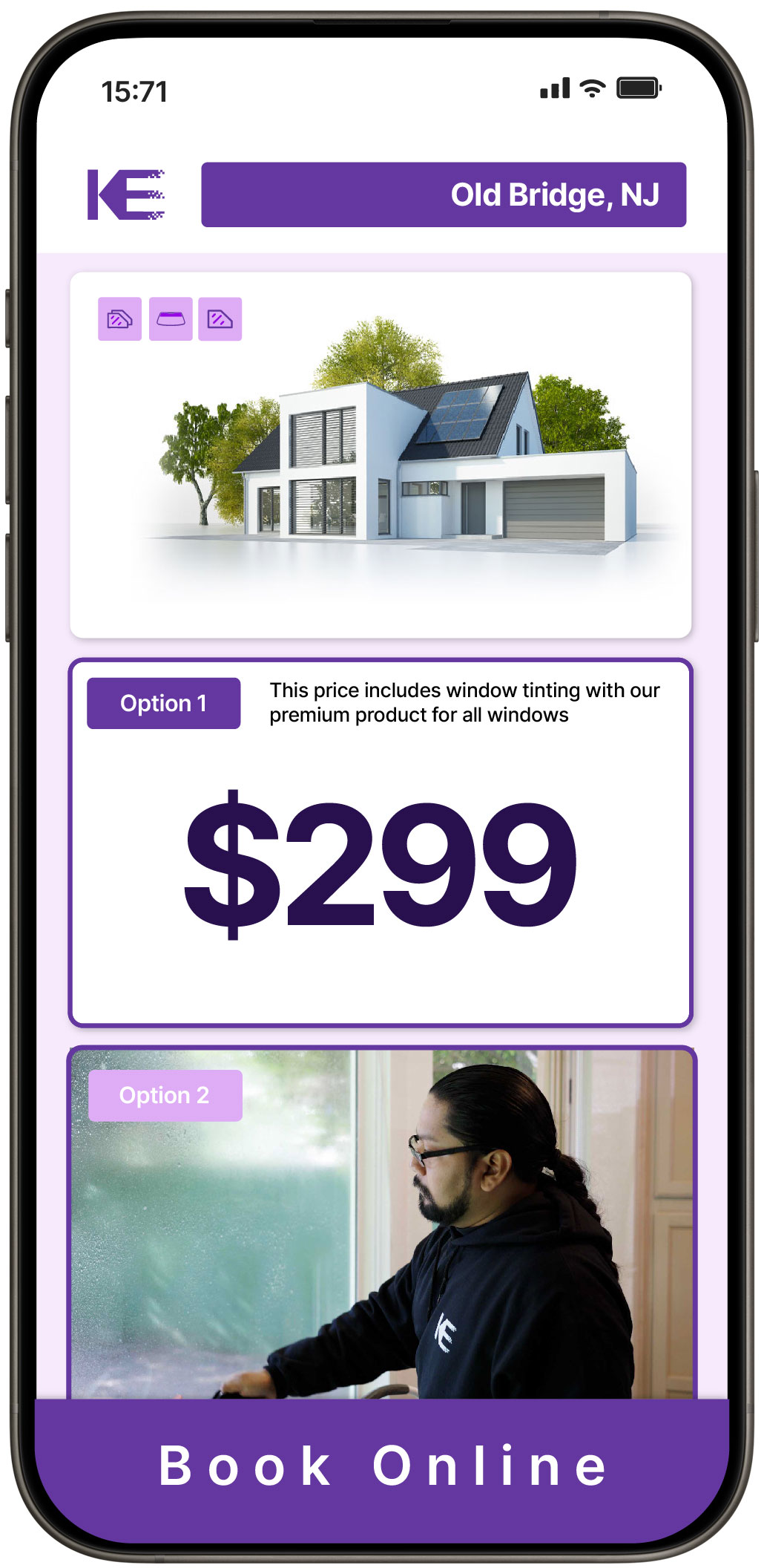 View Reasonable Home Window Tinting Prices in Old Bridge, New Jersey