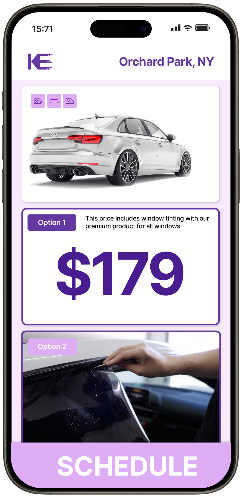 View Reasonable Car Window Tinting Costs in Orchard Park, New York