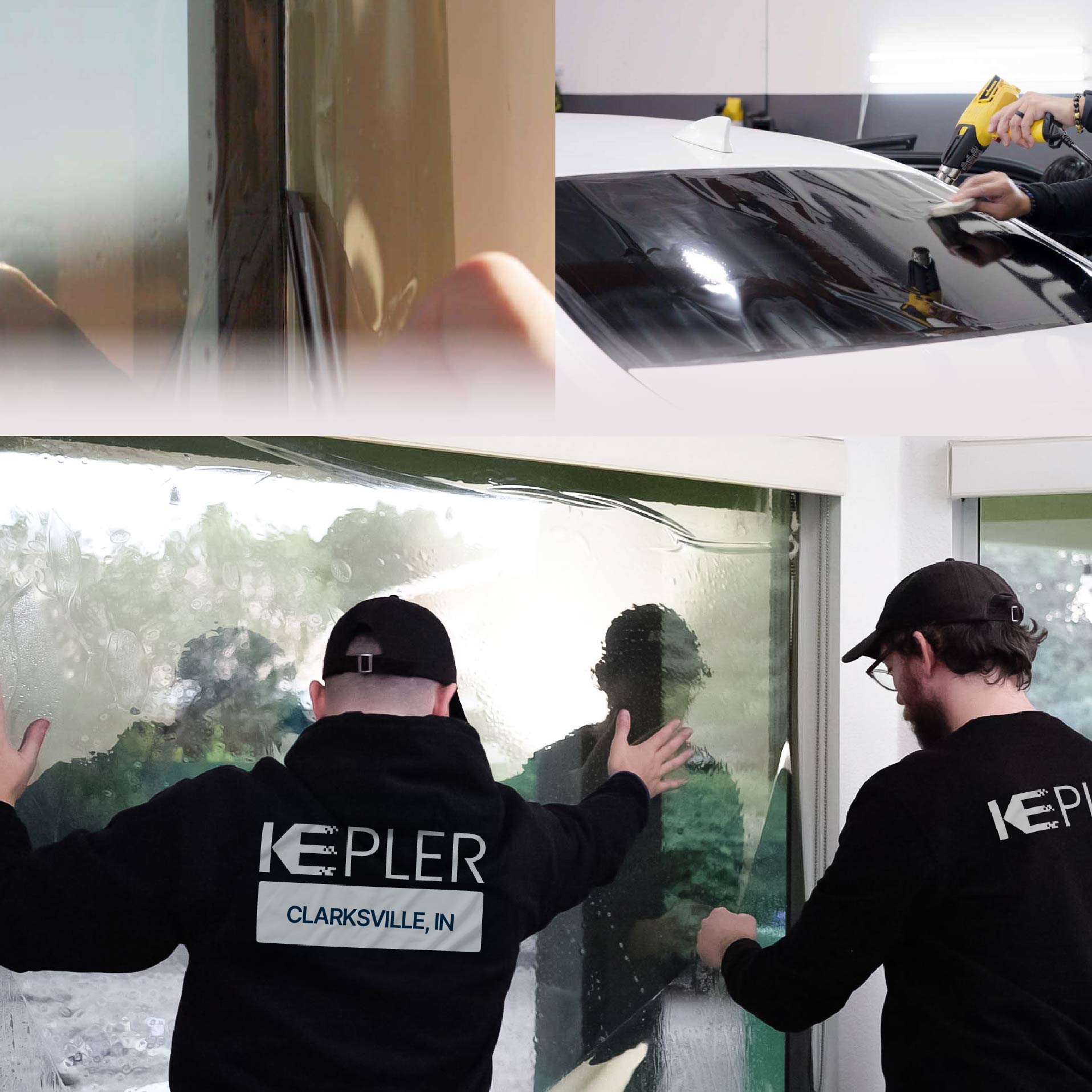 Kepler Specialist Performing Commercial Window Tinting in Clarksville Clarksville