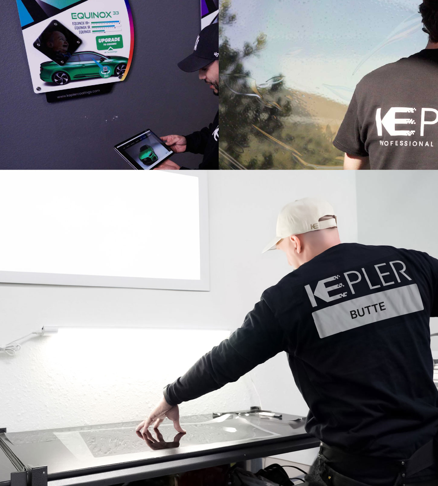 Window Tinting Specialist Cutting Film in Butte, Montana