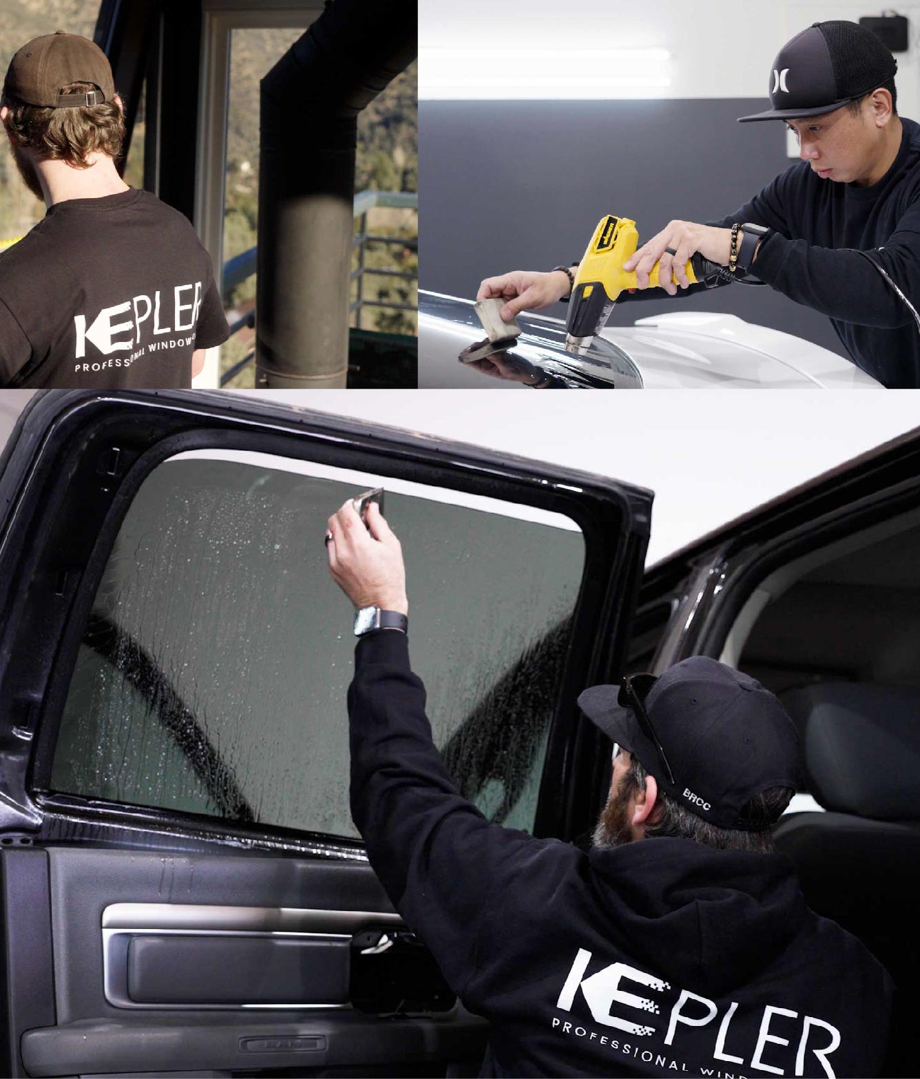 Kepler Window Tinting Specialists at Work in Kingston, New York