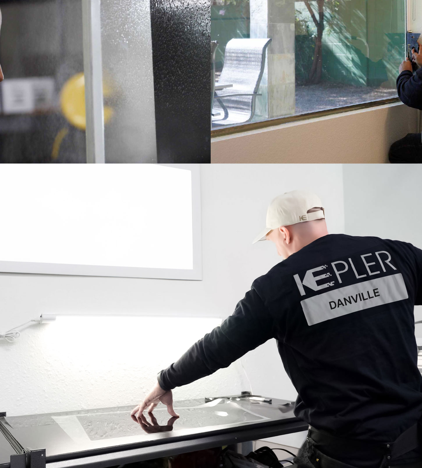 Window Tinting Specialist Cutting Film in Danville, California