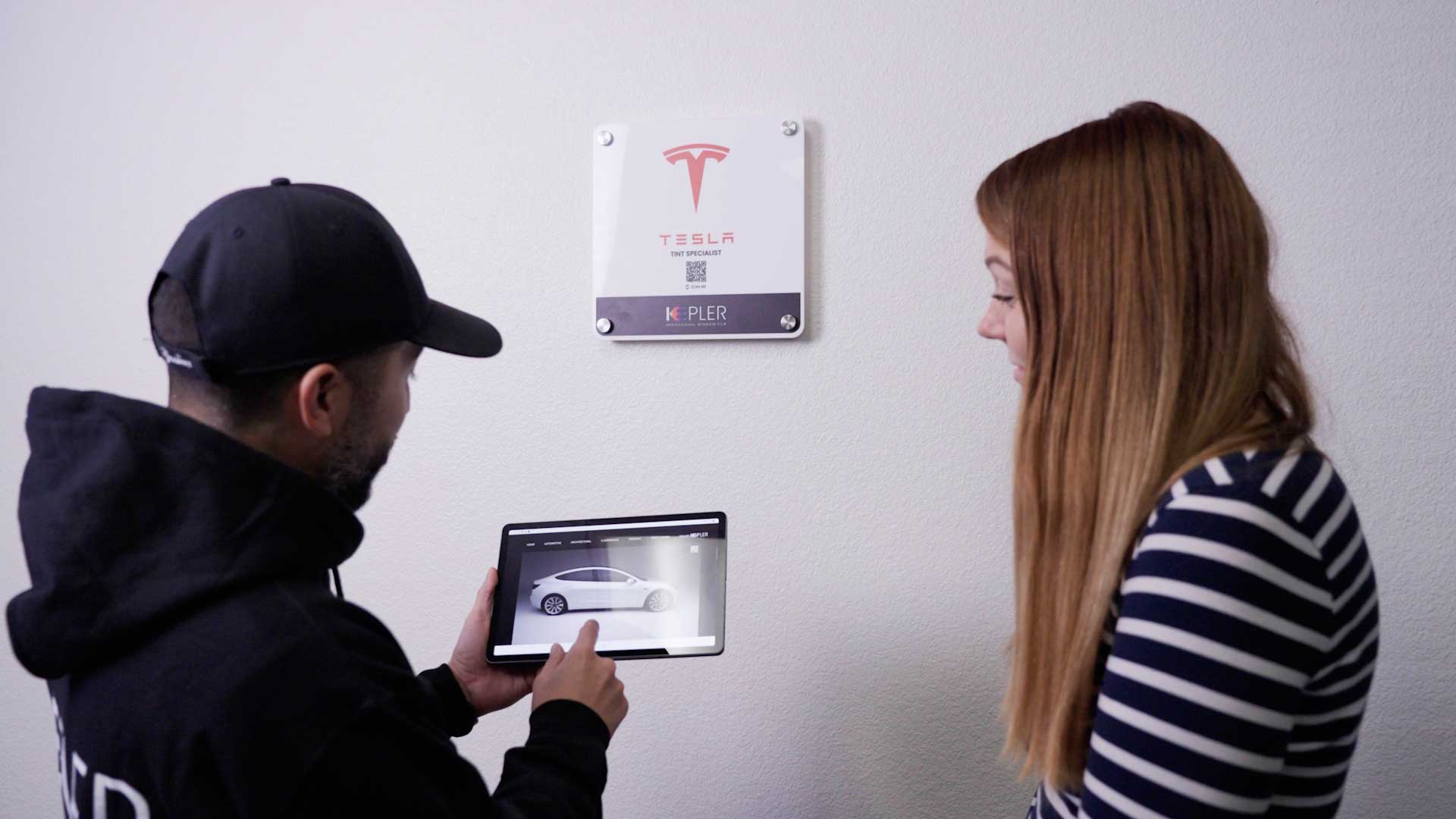 Skilled TESLA Window Tinting Consultation in Readington