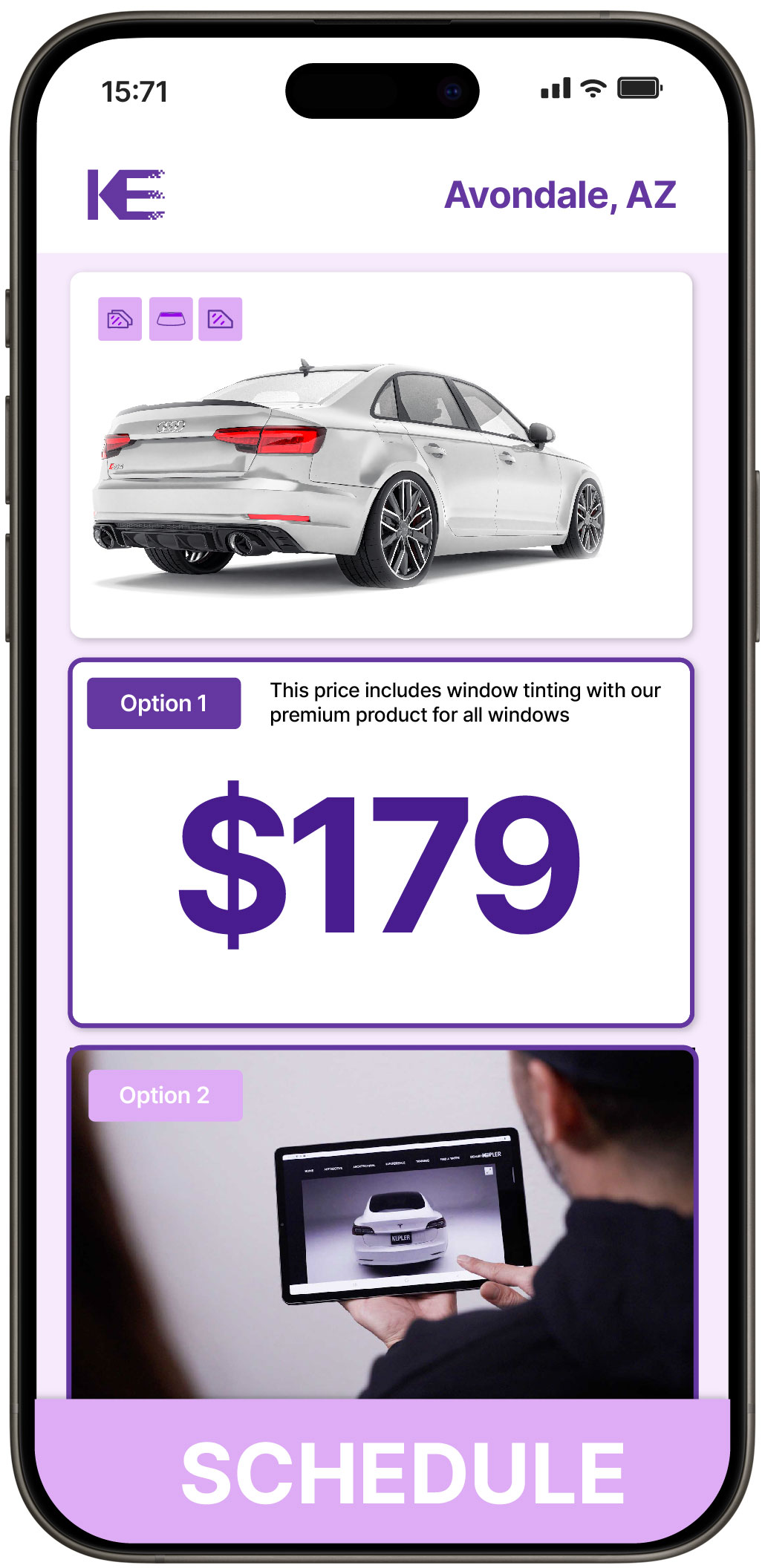 View Affordable Car Window Tinting Prices in Avondale, Arizona
