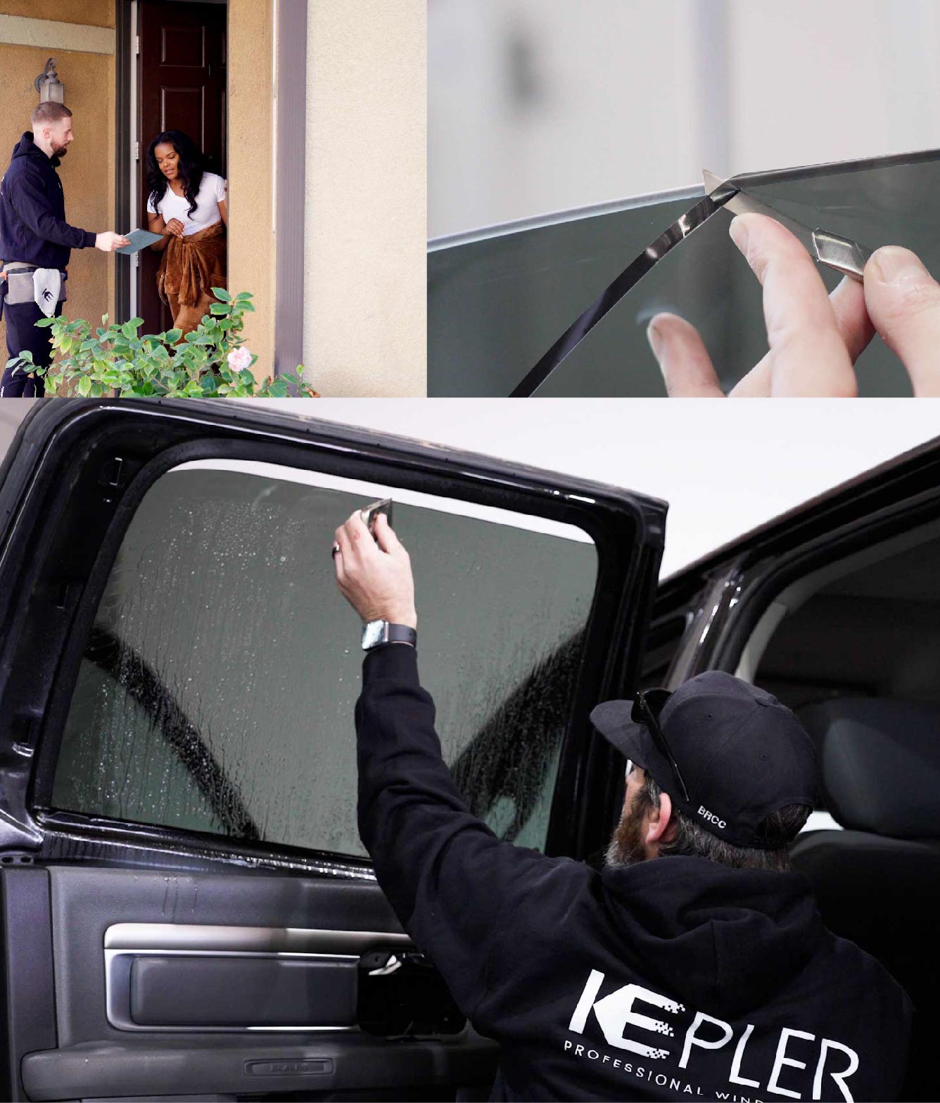 Kepler Window Tinting Specialists at Work in Tewksbury, Massachusetts