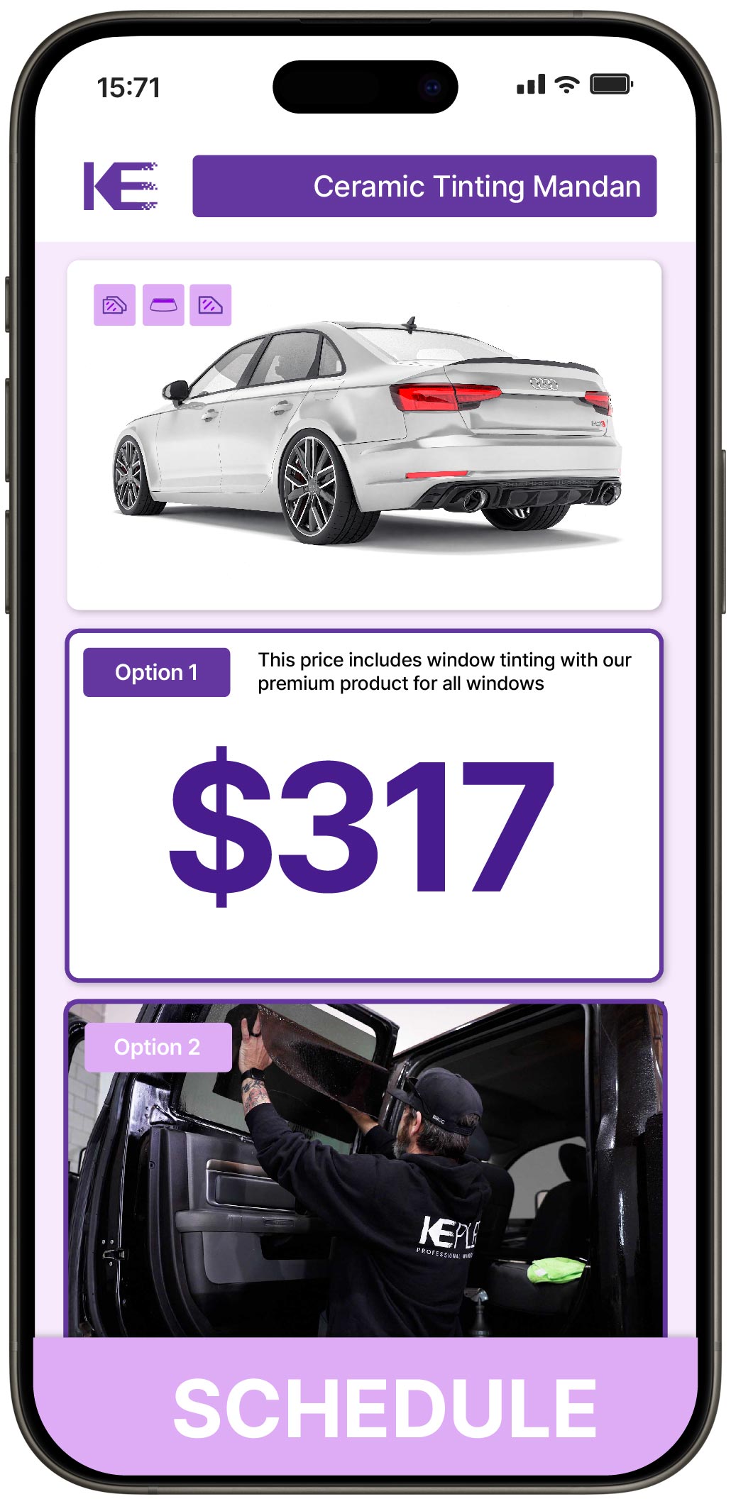 View Competitive Ceramic Window Tinting Prices in Mandan, North Dakota