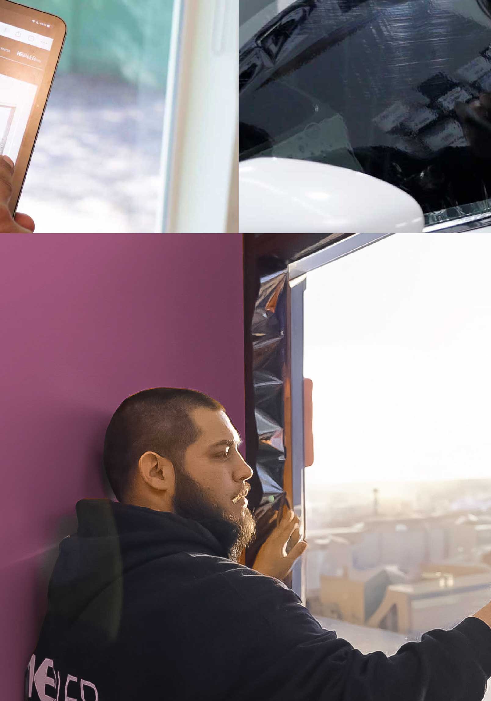 Kepler Specialist Installing Security Window Film in Longview Texas
