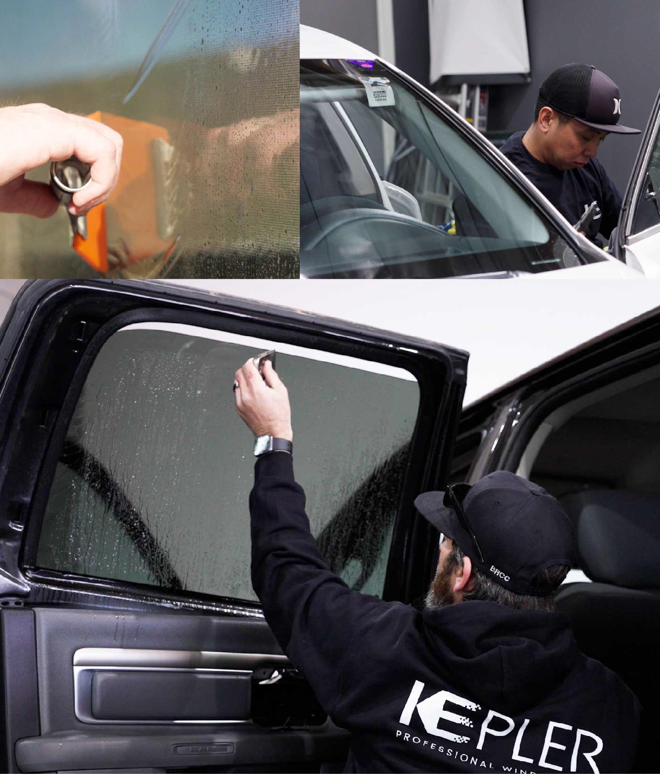 Kepler Window Tinting Specialists at Work in Morristown, Tennessee