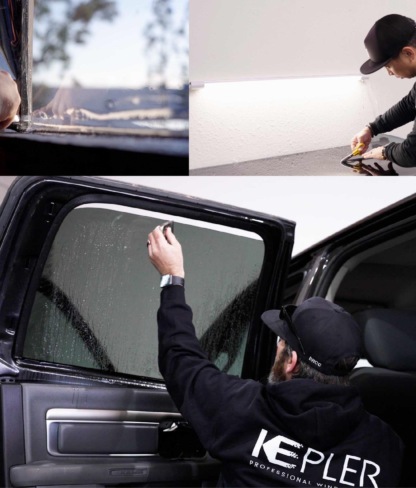 Kepler Window Tinting Specialists at Work in Key West, Florida