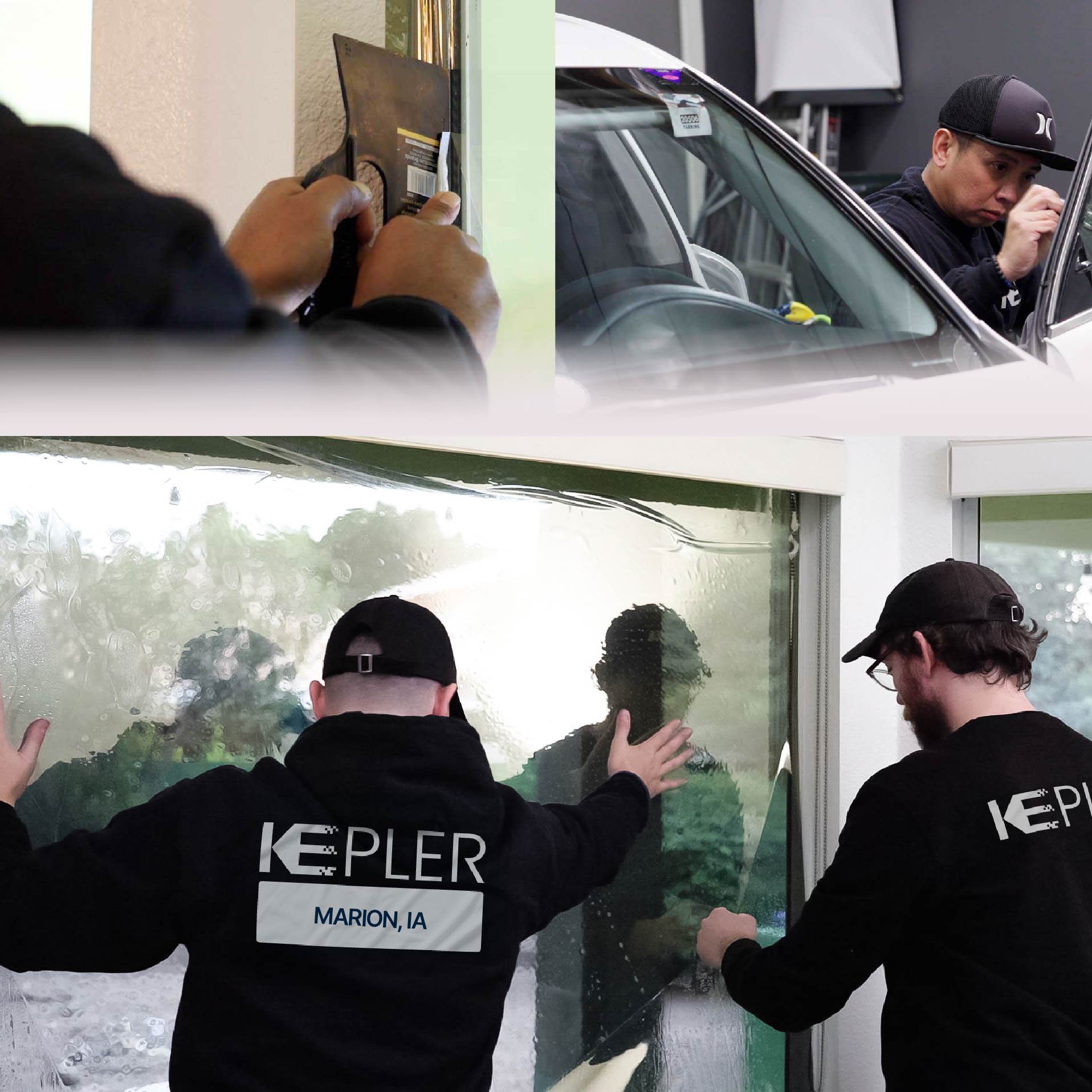 Kepler Specialist Performing Commercial Window Tinting in Marion Marion