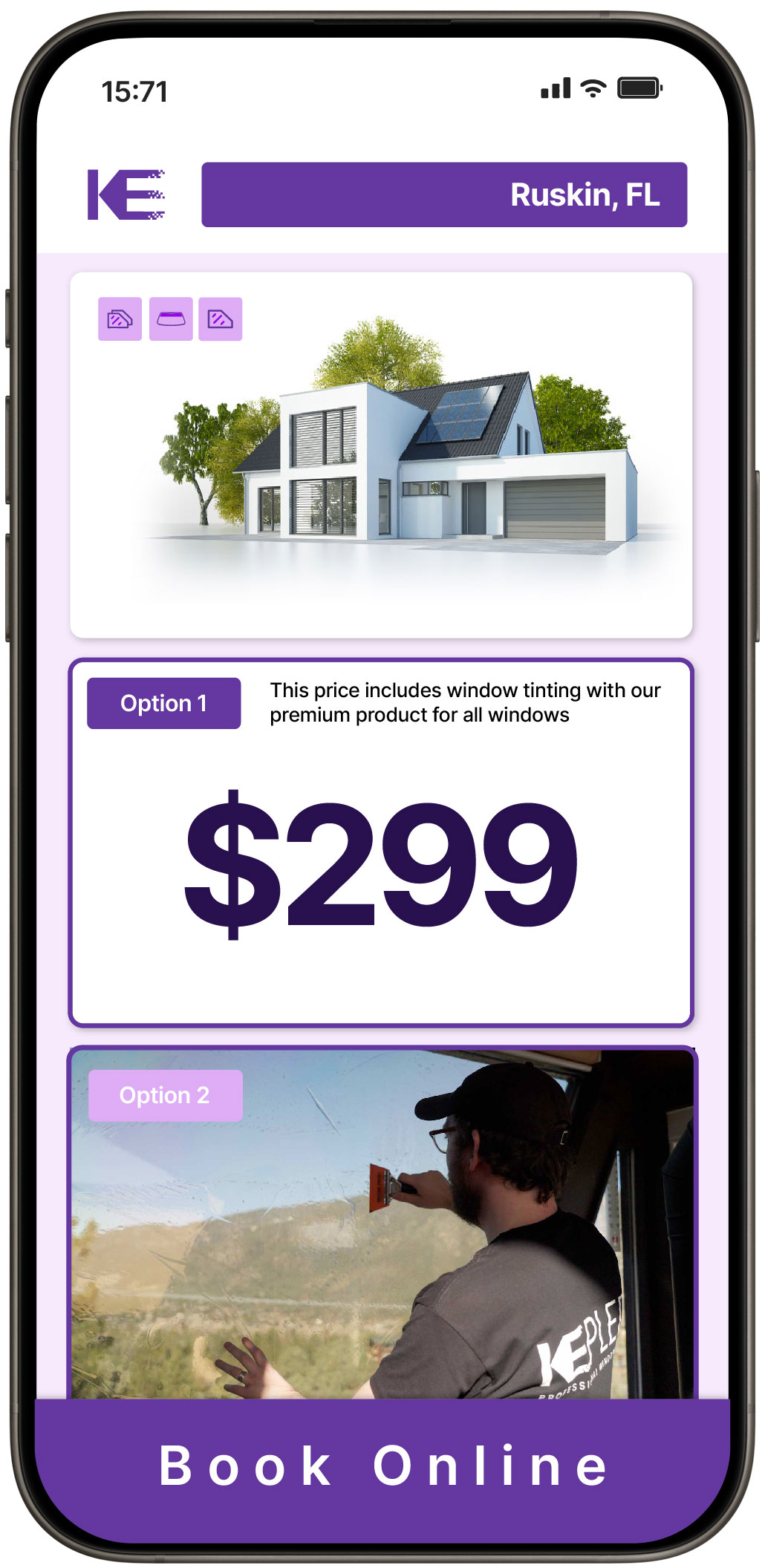 View Reasonable Home Window Tinting Rates in Ruskin, Florida