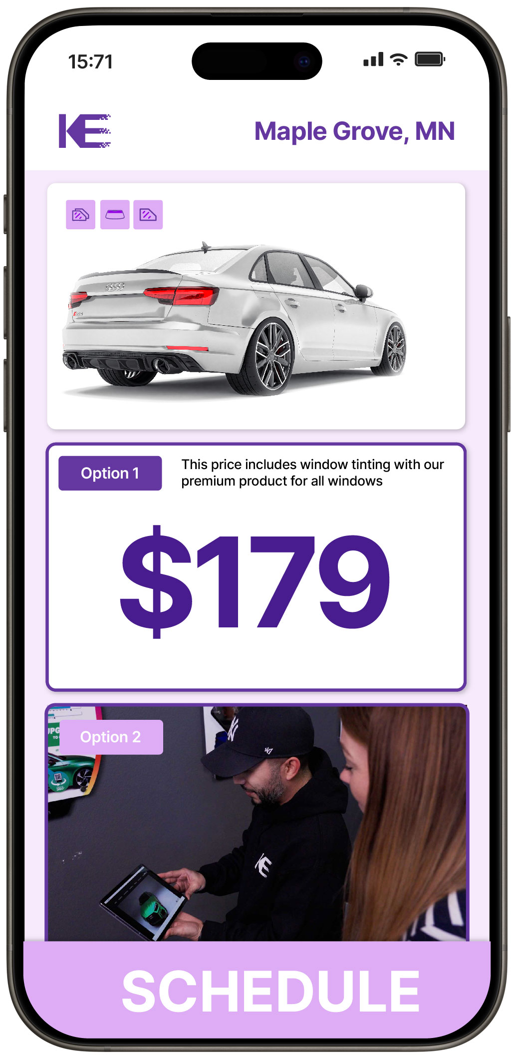 View Affordable Car Window Tinting Costs in Maple Grove, Minnesota