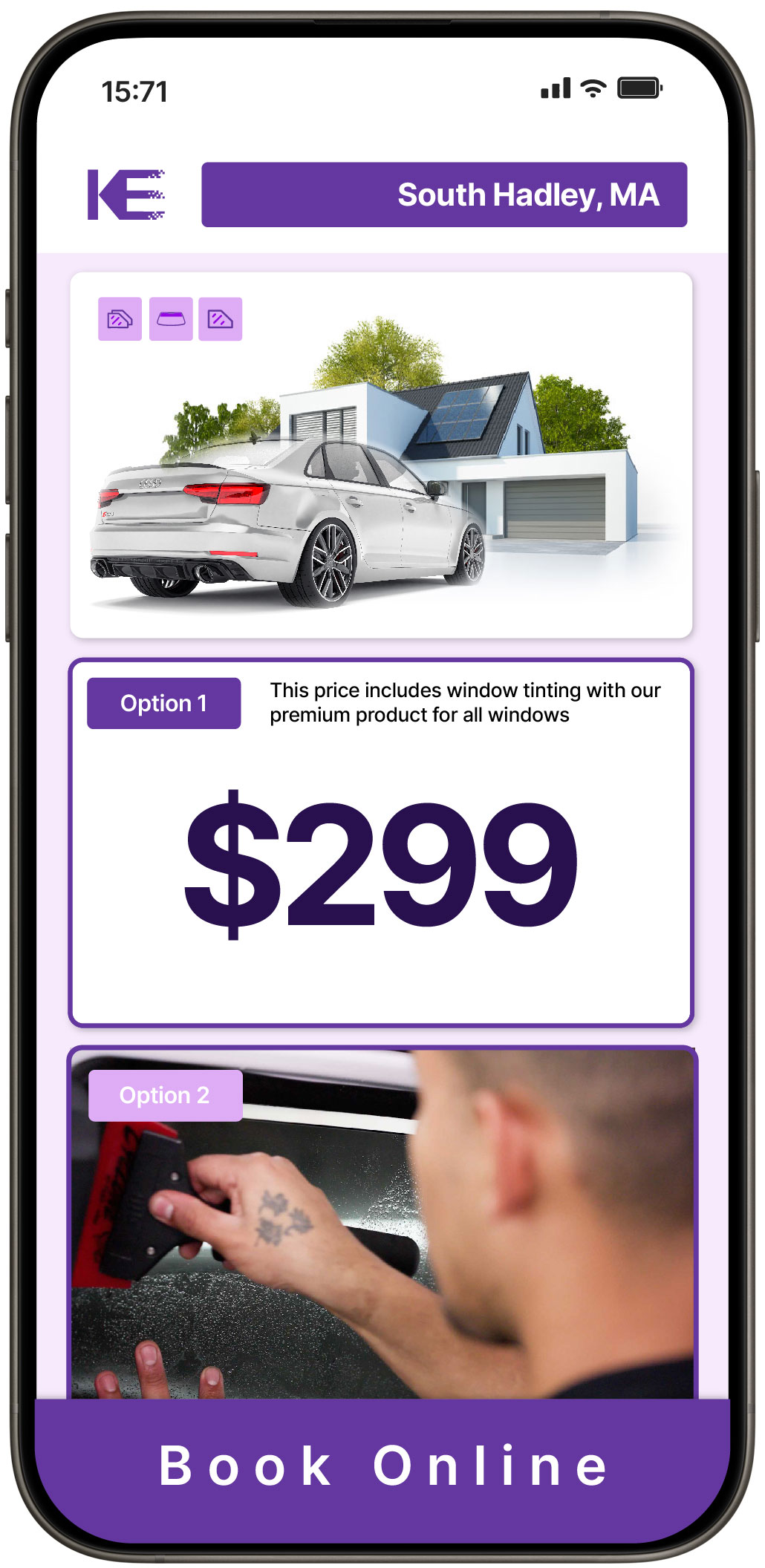 View Reasonable Tesla Window Tinting Prices in Grafton, Massachusetts