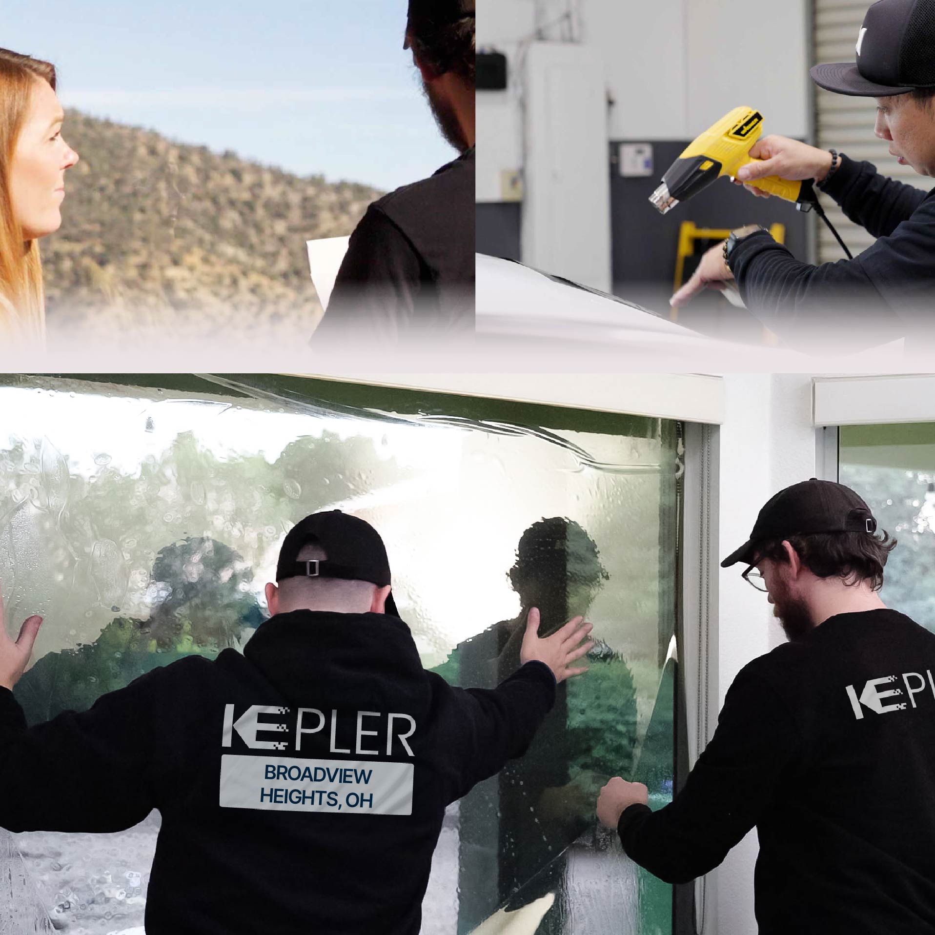 Kepler Specialist Performing Commercial Window Tinting in Broadview Heights Broadview Heights
