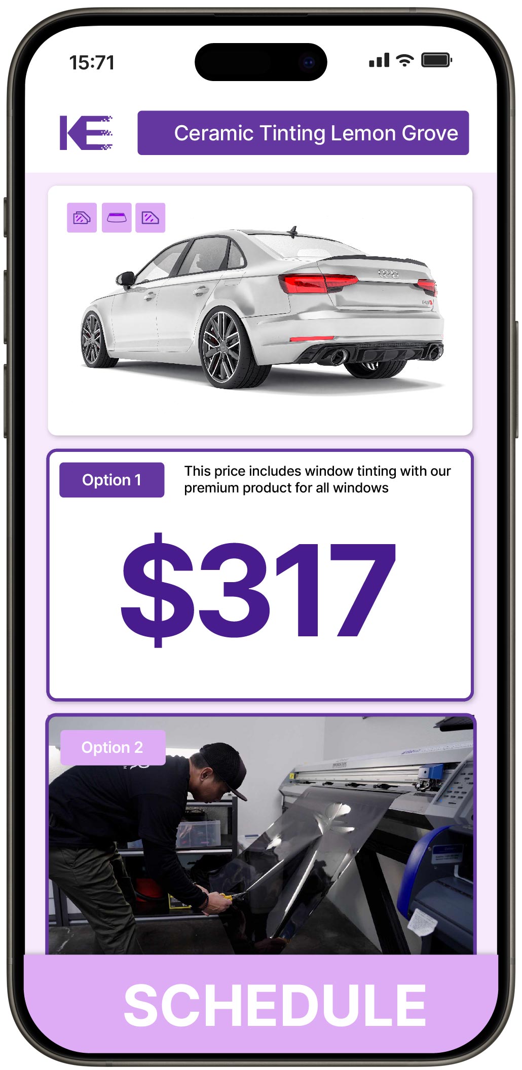 View Affordable Ceramic Window Tinting Costs in Lemon Grove, California