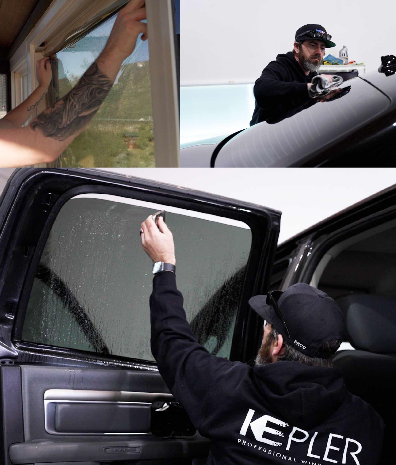 Kepler Window Tinting Specialists at Work in Rancho Mirage, California