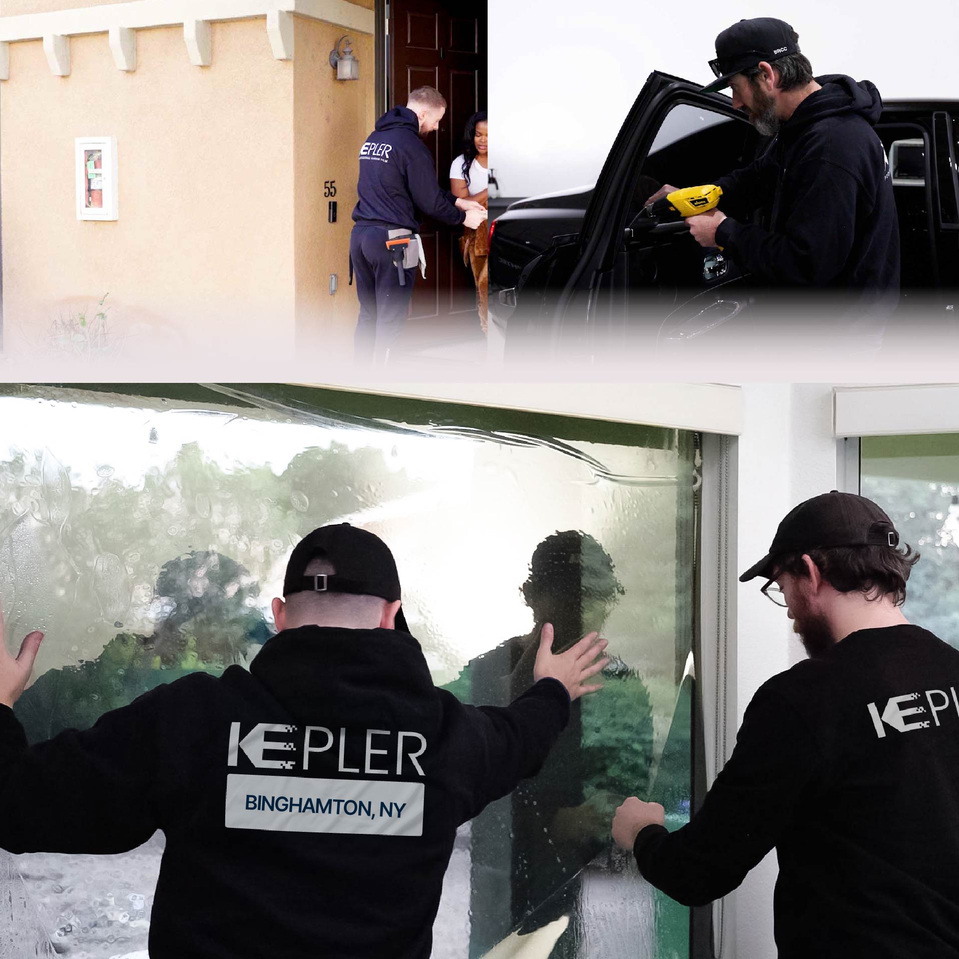 Kepler Specialist Performing Commercial Window Tinting in Binghamton Binghamton