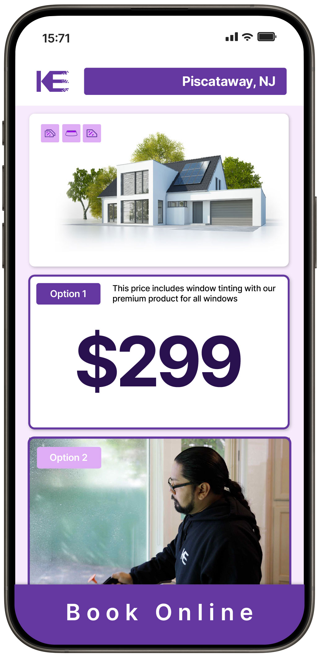 View Competitive Home Window Tinting Costs in Piscataway, New Jersey