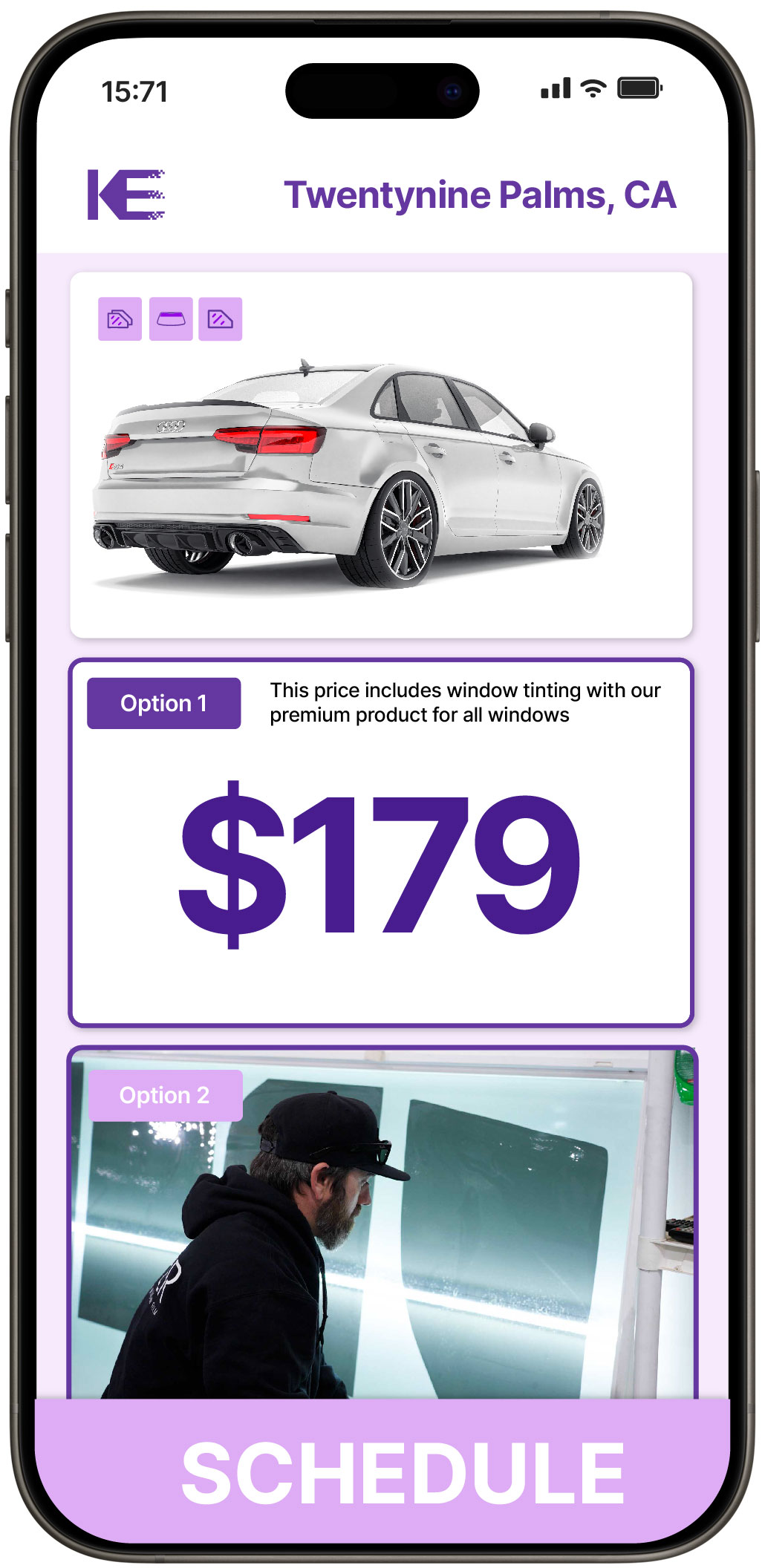 View Reasonable Car Window Tinting Rates in Twentynine Palms, California