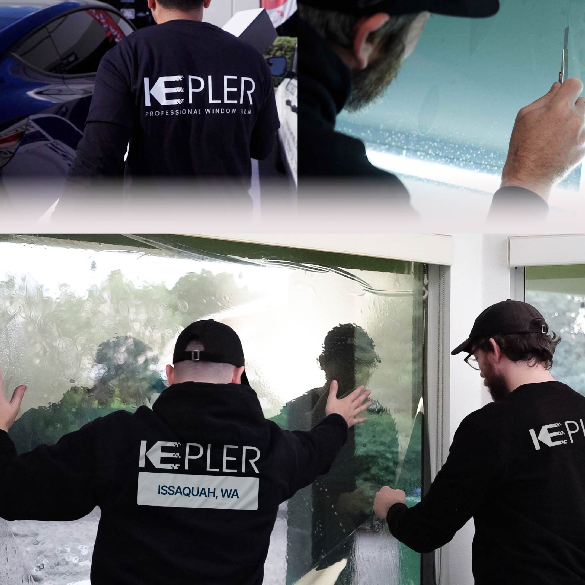 Kepler Specialist Performing Commercial Window Tinting in Issaquah Issaquah