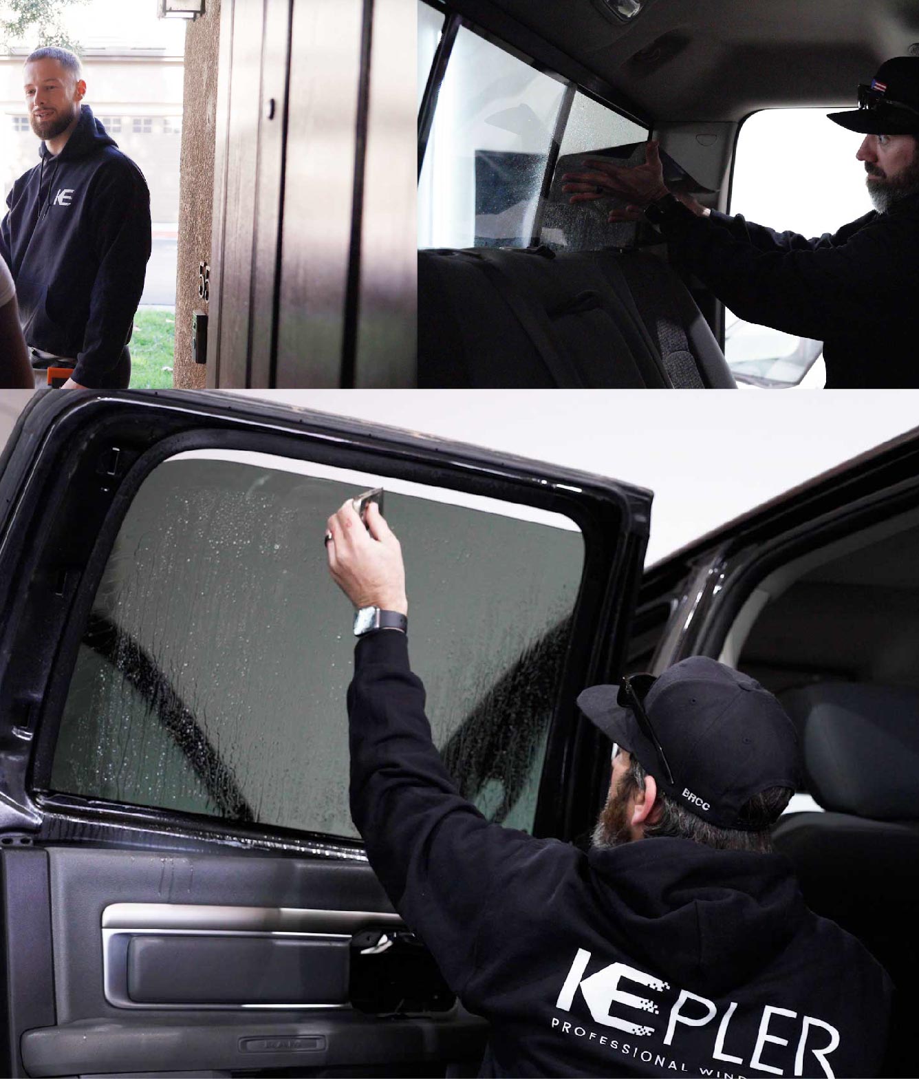 Kepler Window Tinting Specialists at Work in Pensacola, Florida