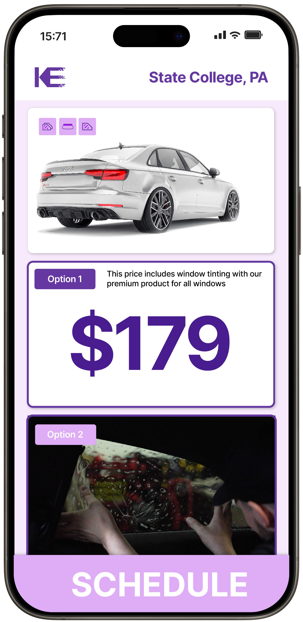 View Reasonable Car Window Tinting Costs in State College, Pennsylvania