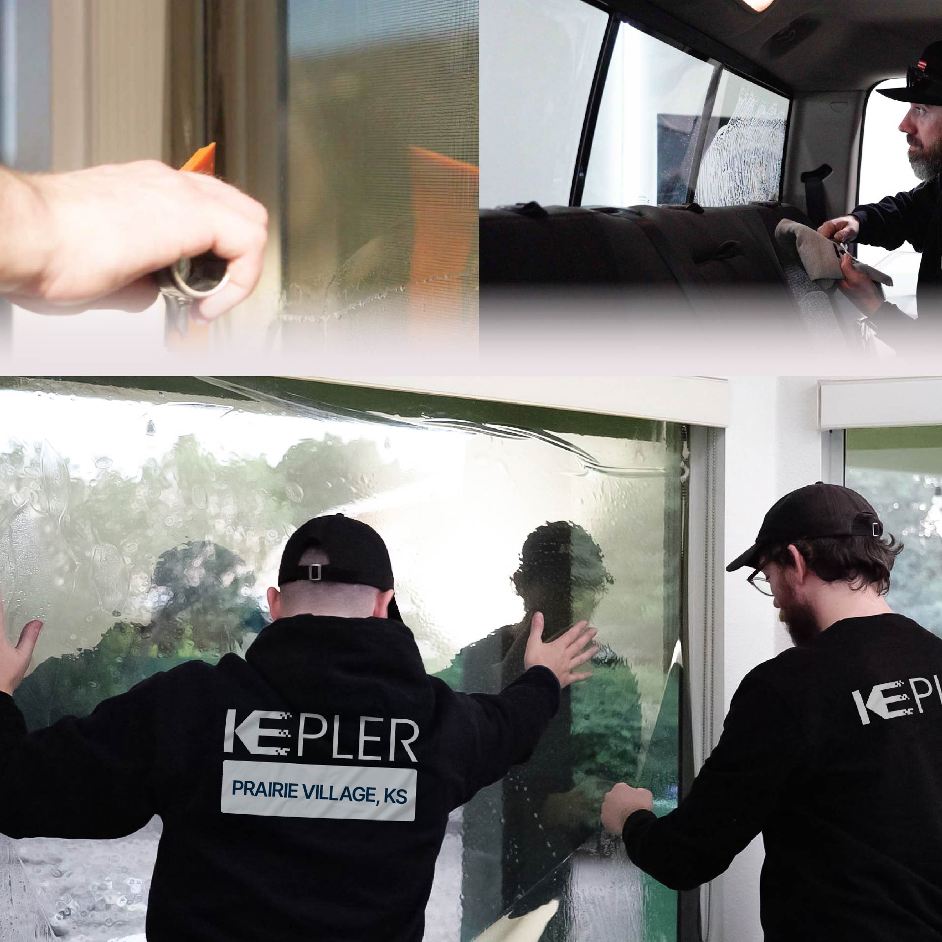 Kepler Specialist Performing Commercial Window Tinting in Prairie Village Prairie Village