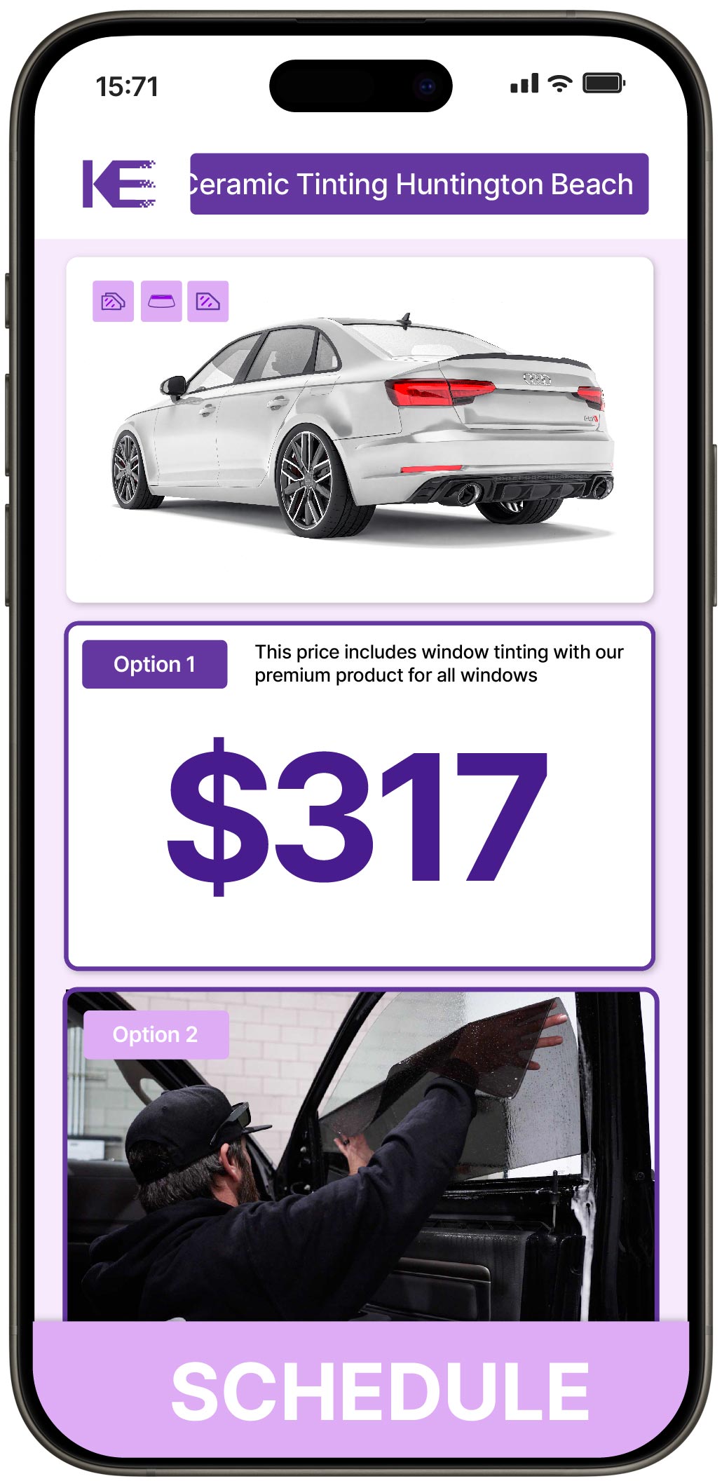 View Affordable Ceramic Window Tinting Prices in Huntington Beach, California