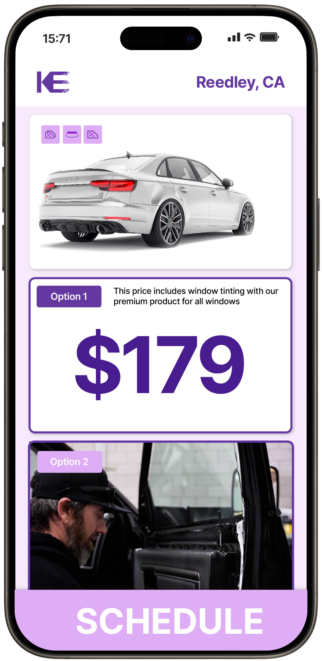 View Affordable Car Window Tinting Prices in Reedley, California