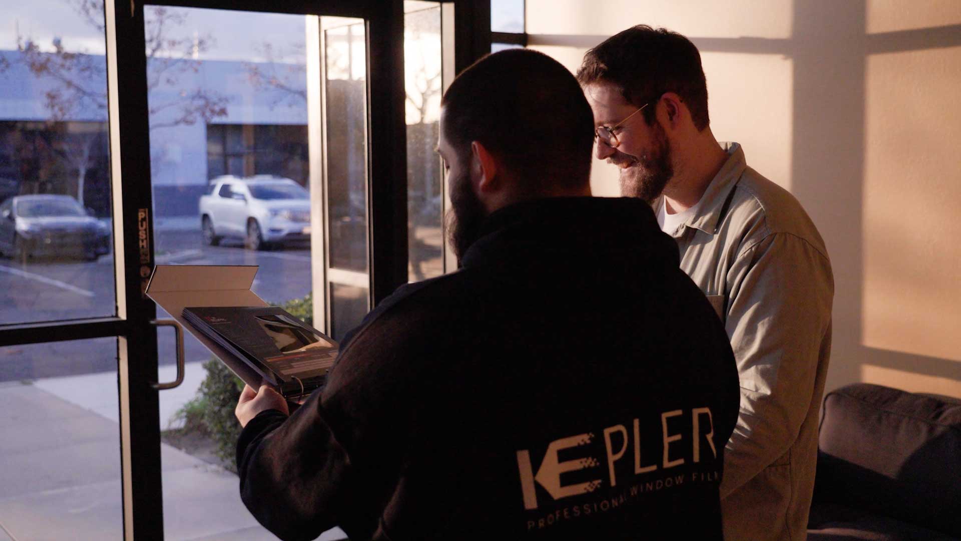 Kepler Dealer Cleaning Office Window Film in Wisconsin
