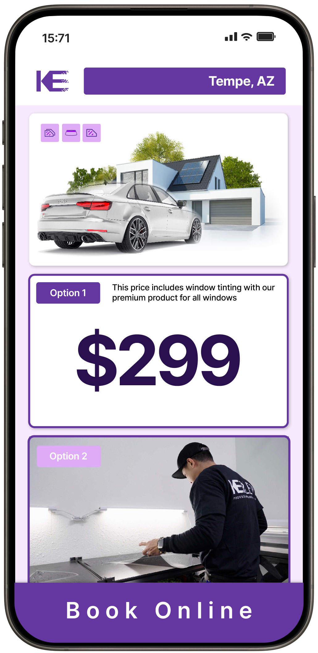 View Reasonable Tesla Window Tinting Rates in Lake Havasu City, Arizona