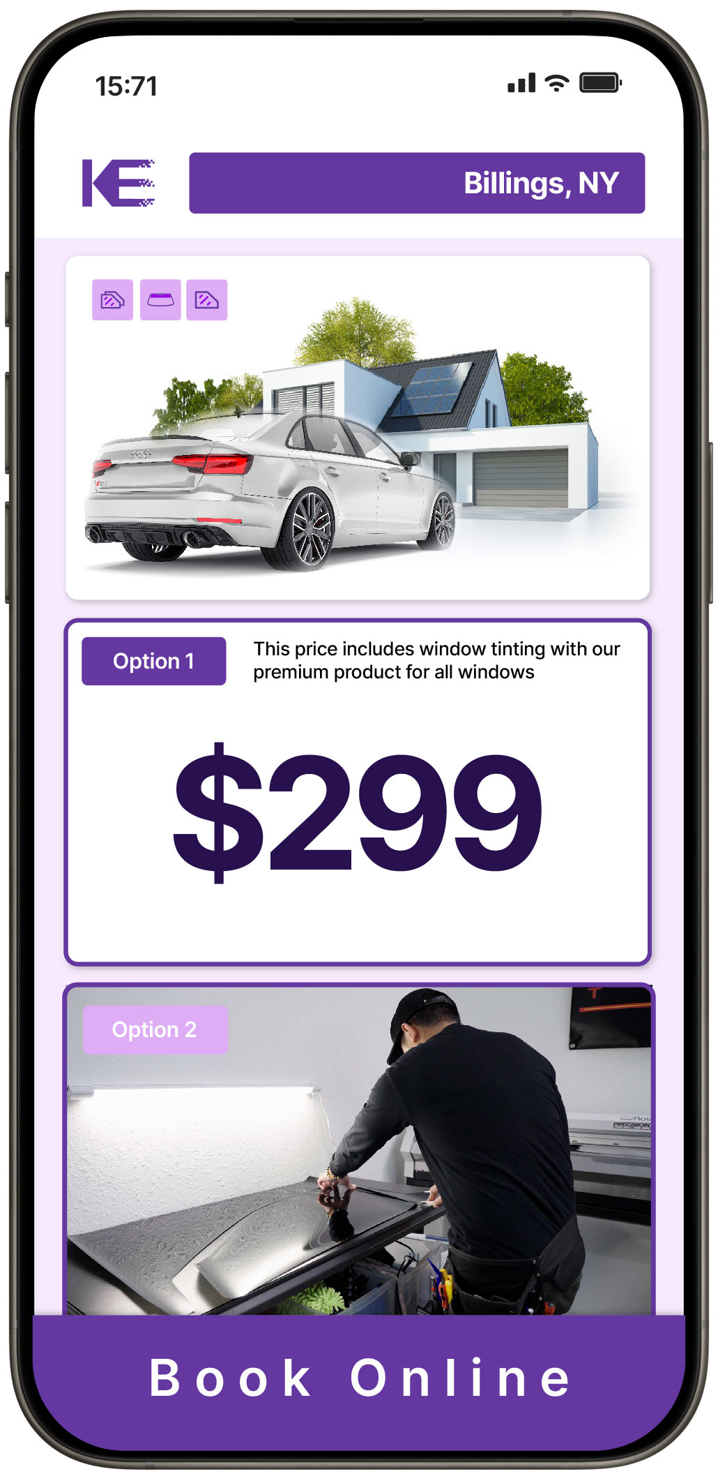 View Competitive Window Tinting Prices in Billings, New York
