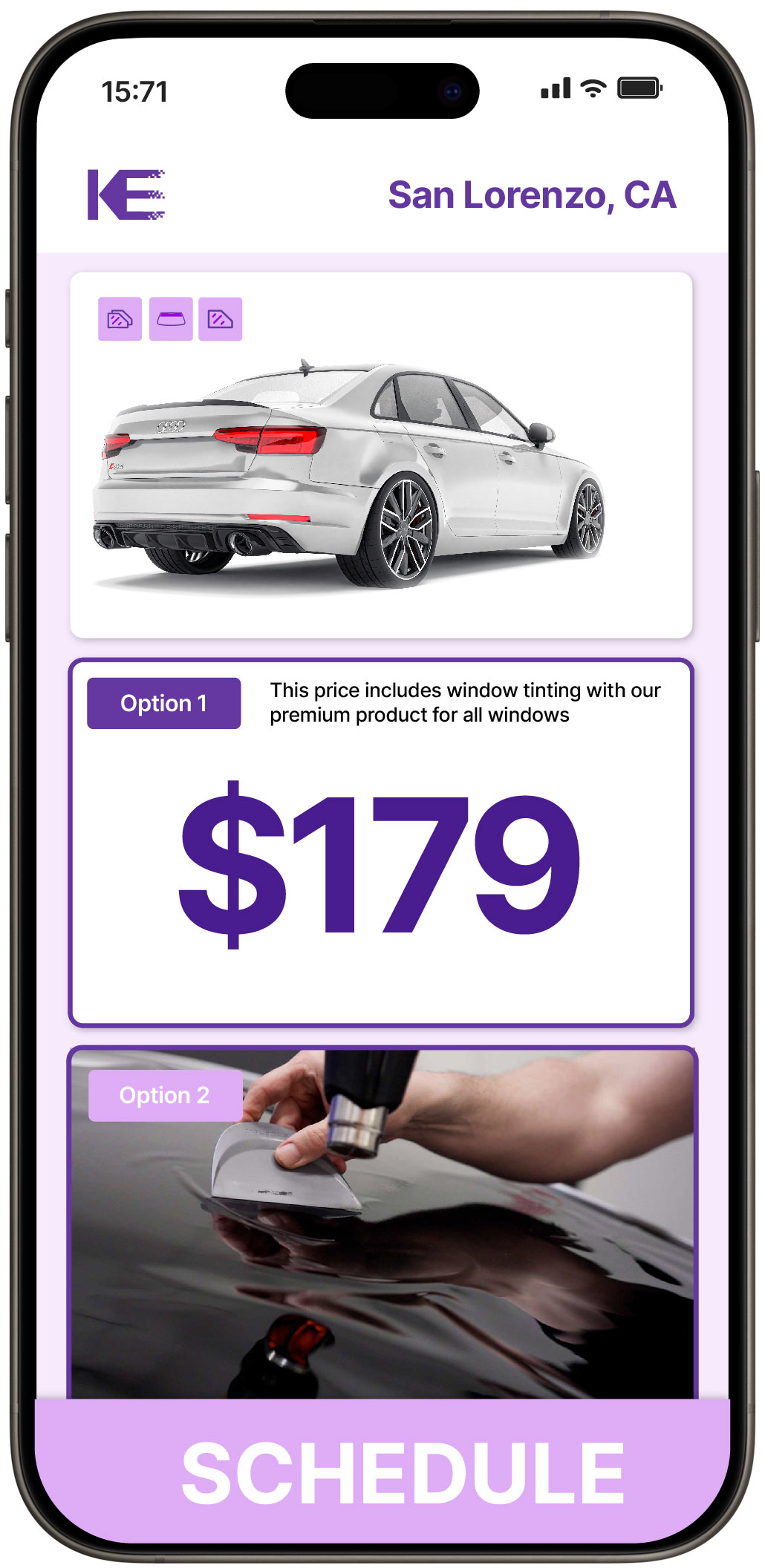 View Reasonable Car Window Tinting Costs in San Lorenzo, California