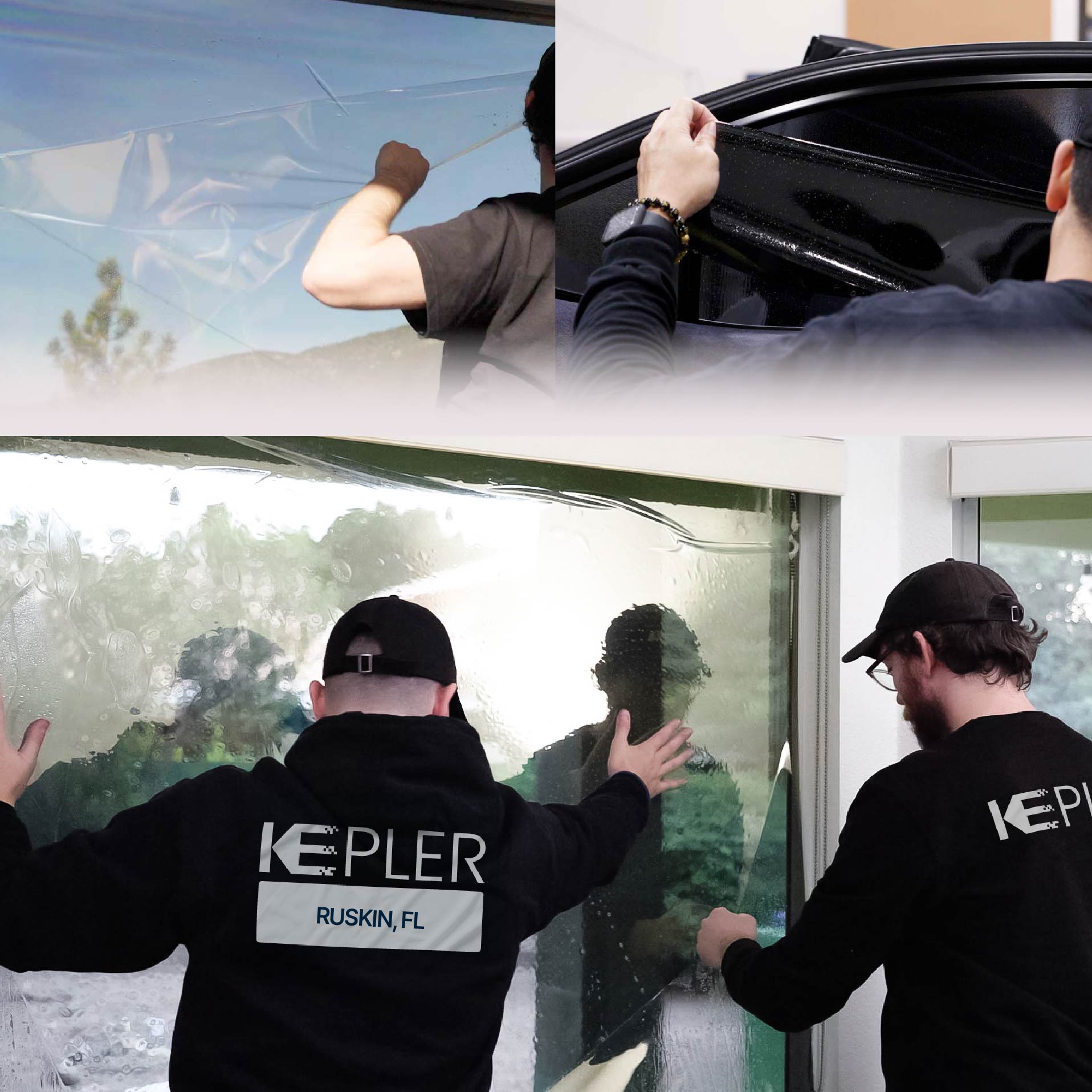 Kepler Specialist Performing Commercial Window Tinting in Ruskin Ruskin