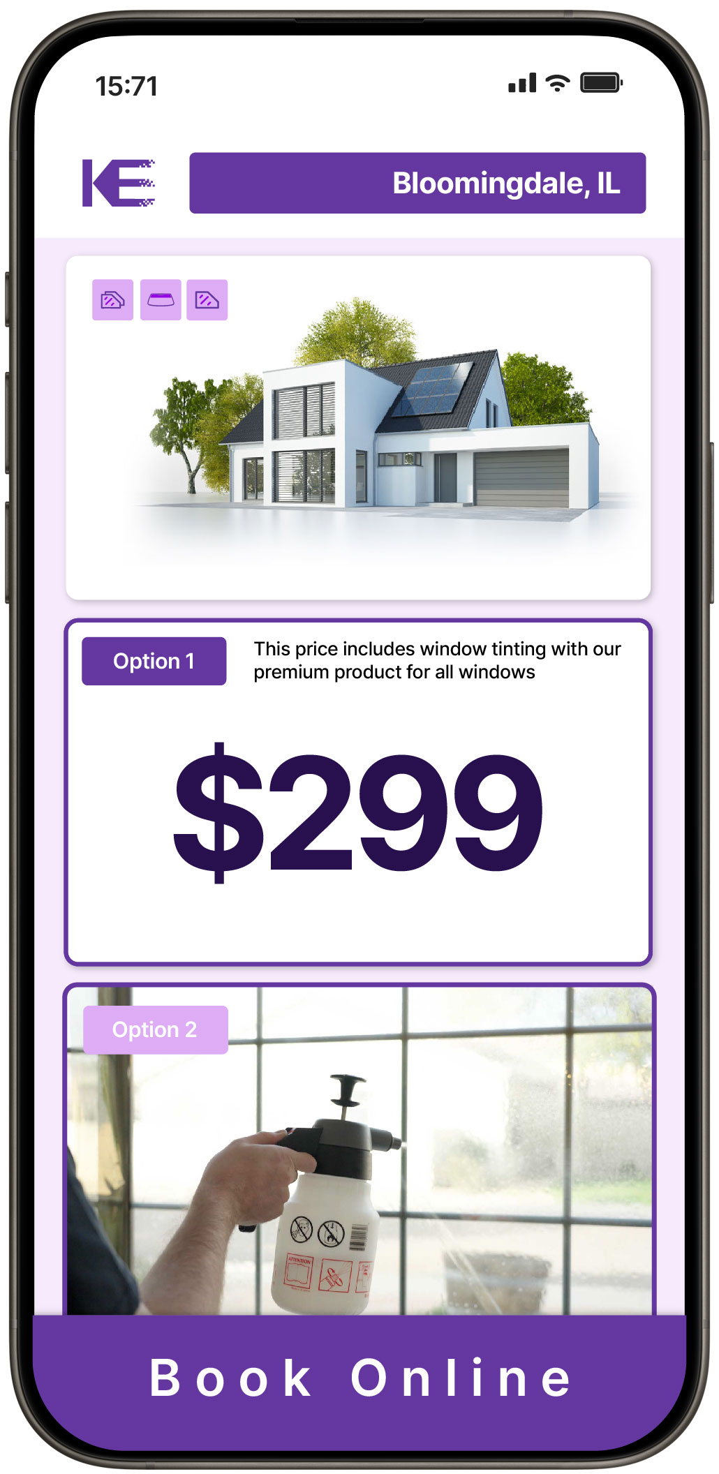View Affordable Home Window Tinting Prices in Bloomingdale, Illinois