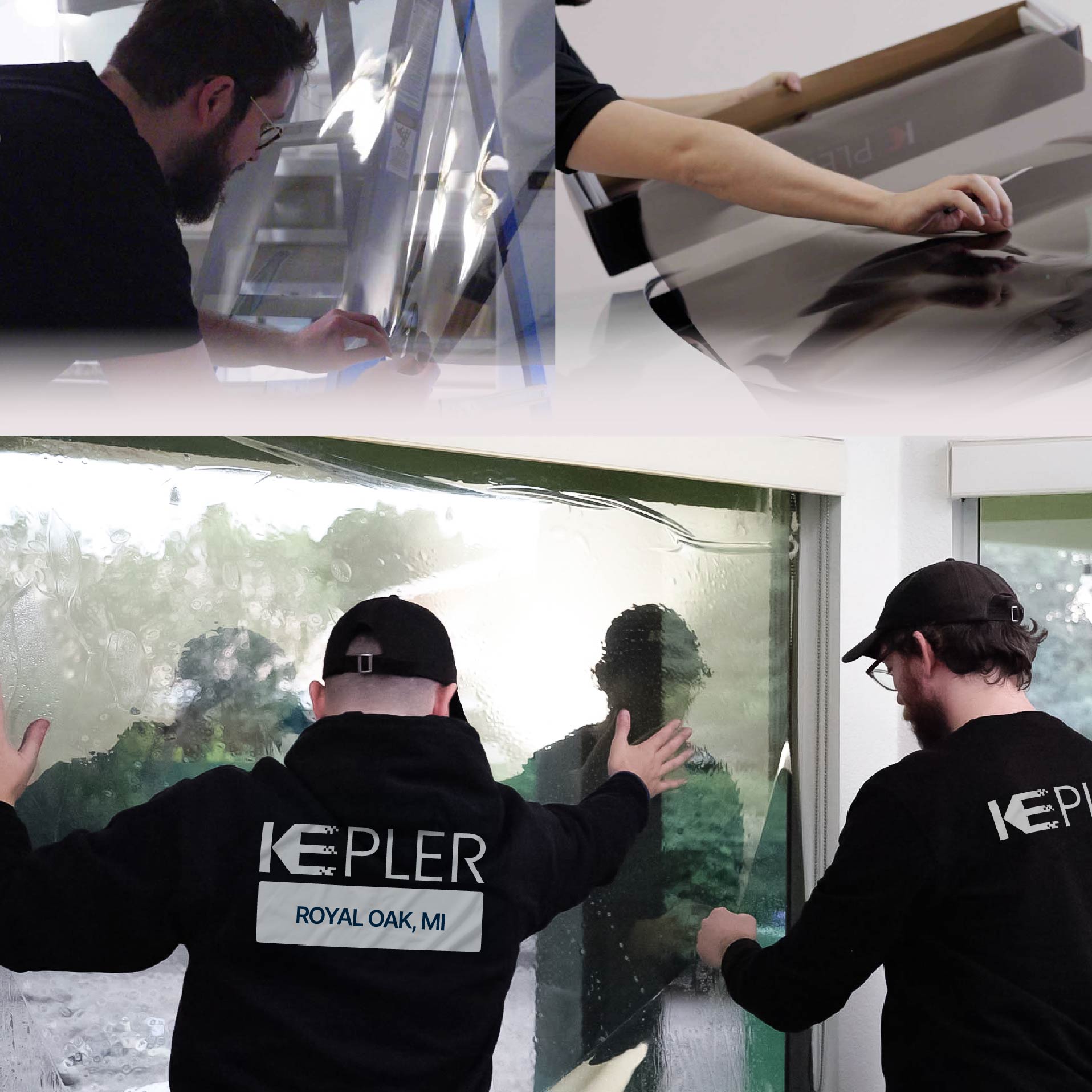 Kepler Specialist Performing Commercial Window Tinting in Royal Oak Royal Oak