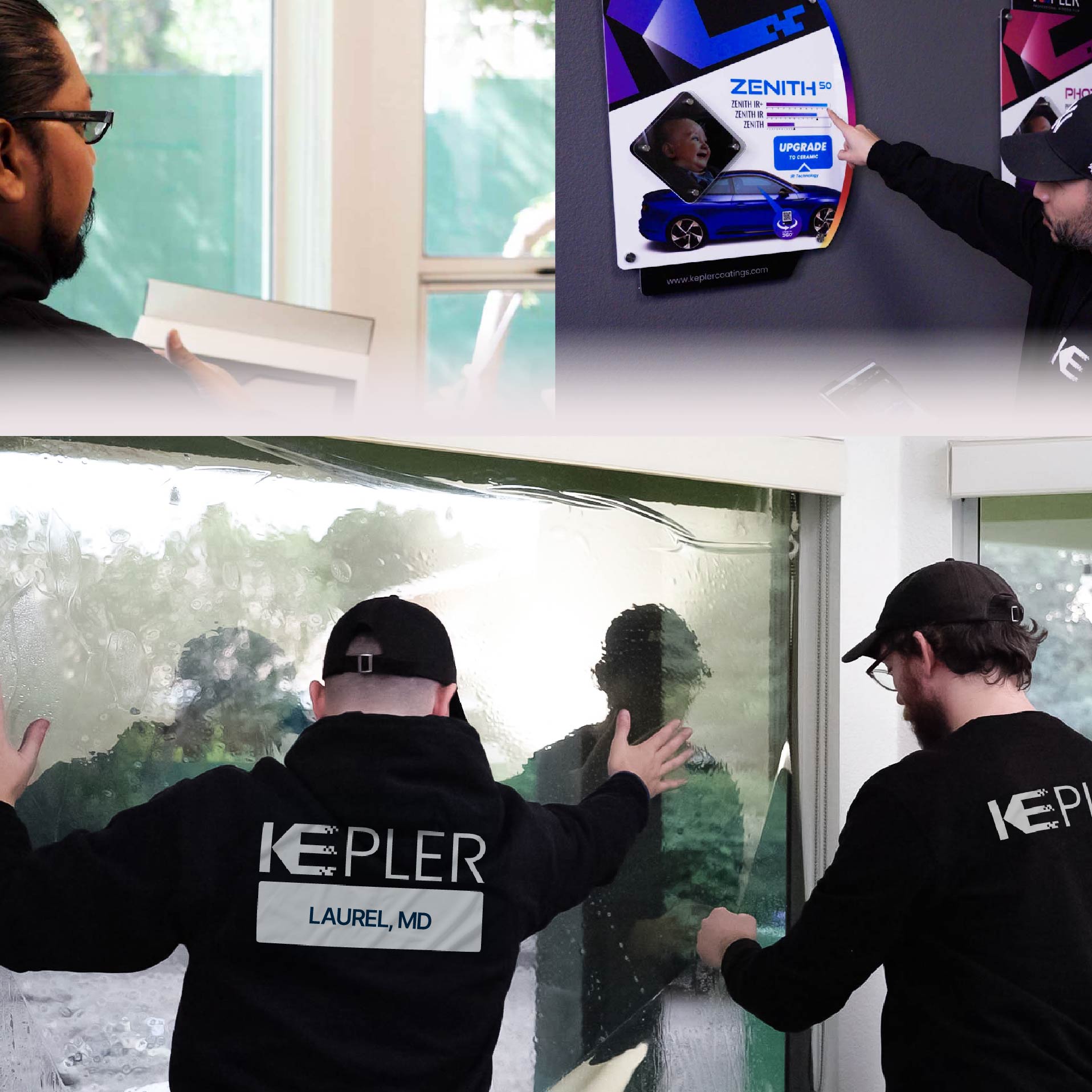 Kepler Specialist Performing Commercial Window Tinting in Laurel Laurel