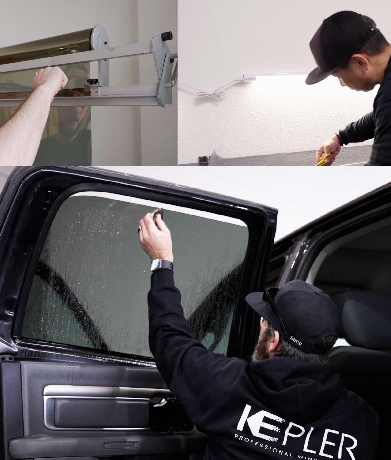 Kepler Window Tinting Specialists at Work in Danville, Virginia