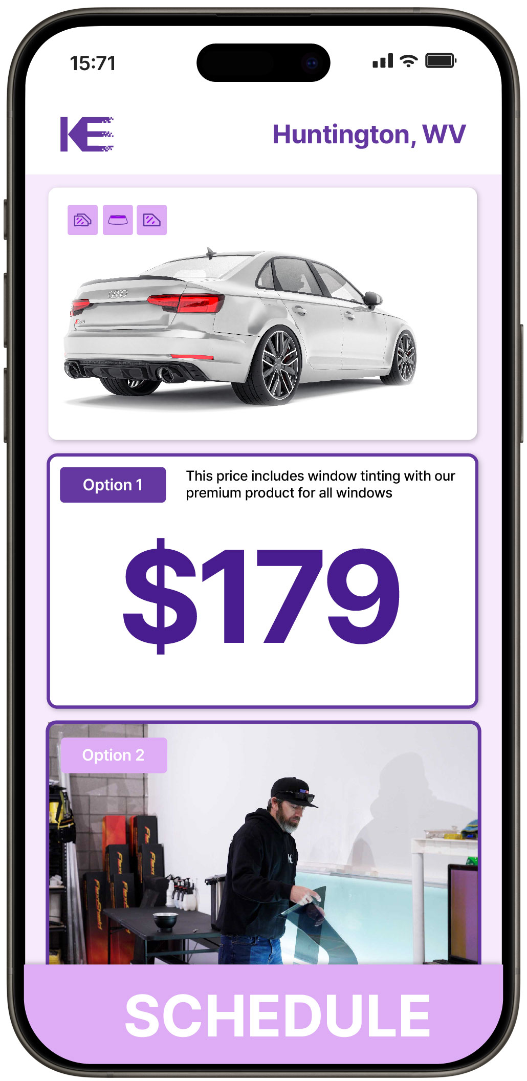 View Affordable Car Window Tinting Costs in Huntington, West Virginia