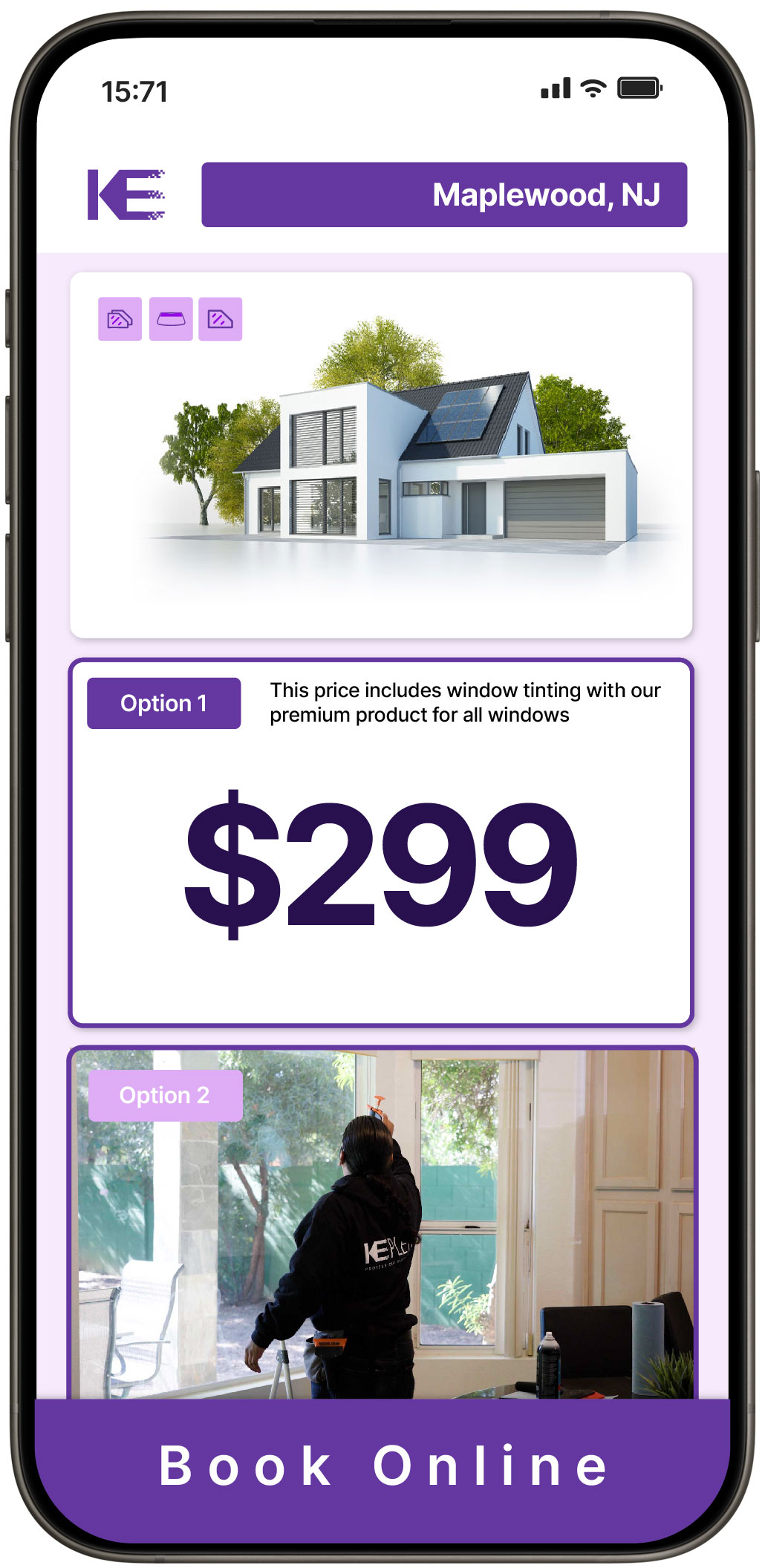 View Competitive Home Window Tinting Prices in Maplewood, New Jersey