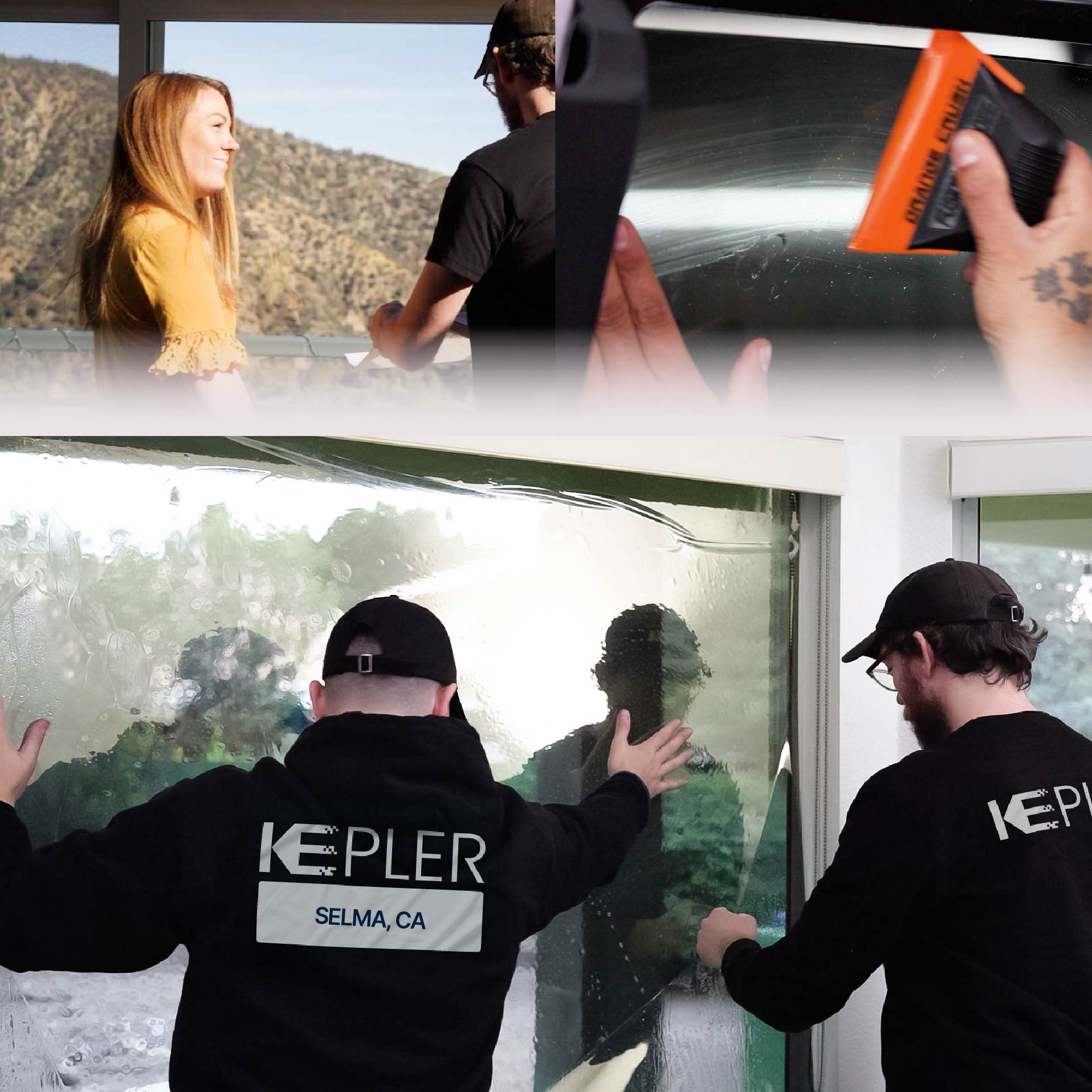 Kepler Specialist Performing Commercial Window Tinting in Selma Selma
