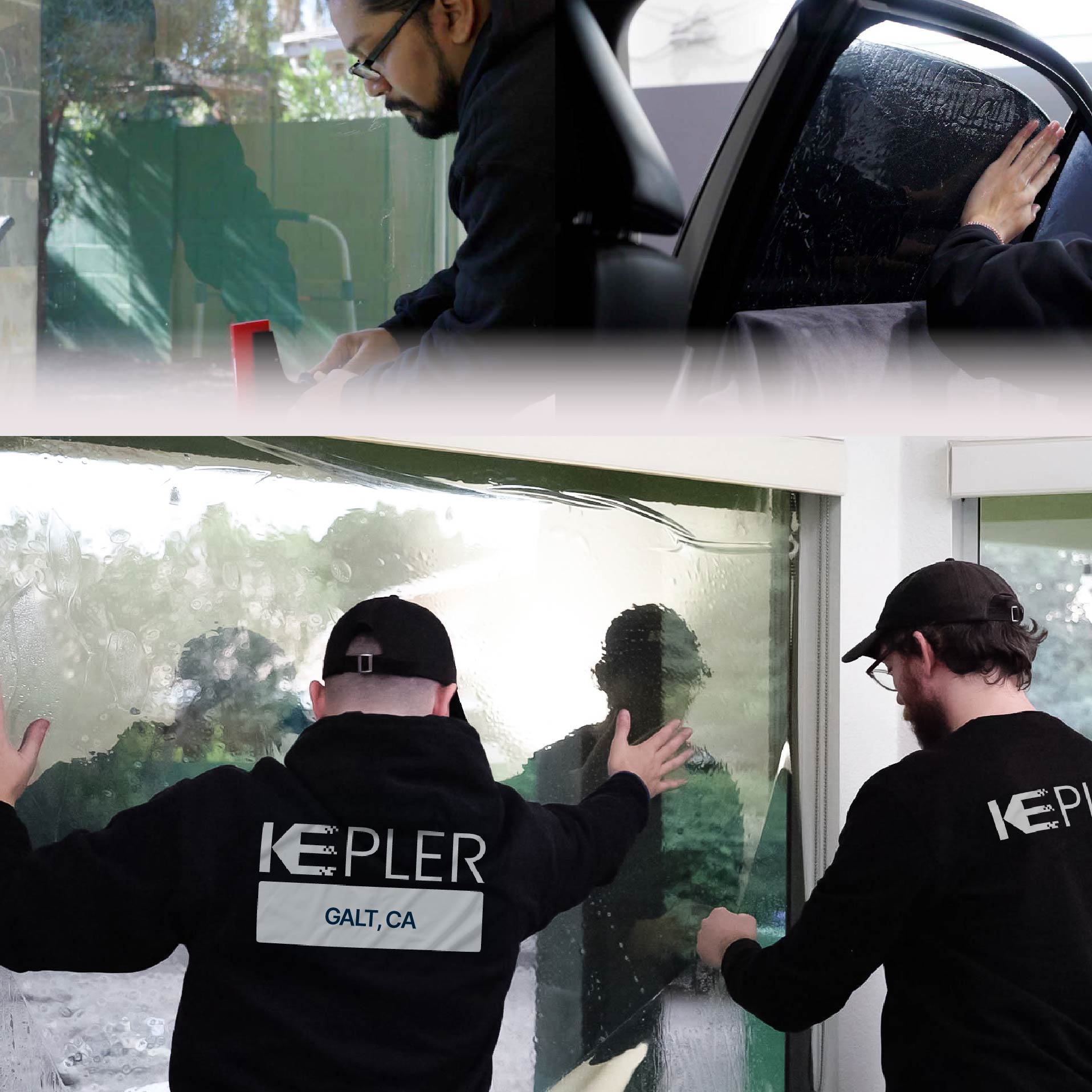 Kepler Specialist Performing Commercial Window Tinting in Galt Galt